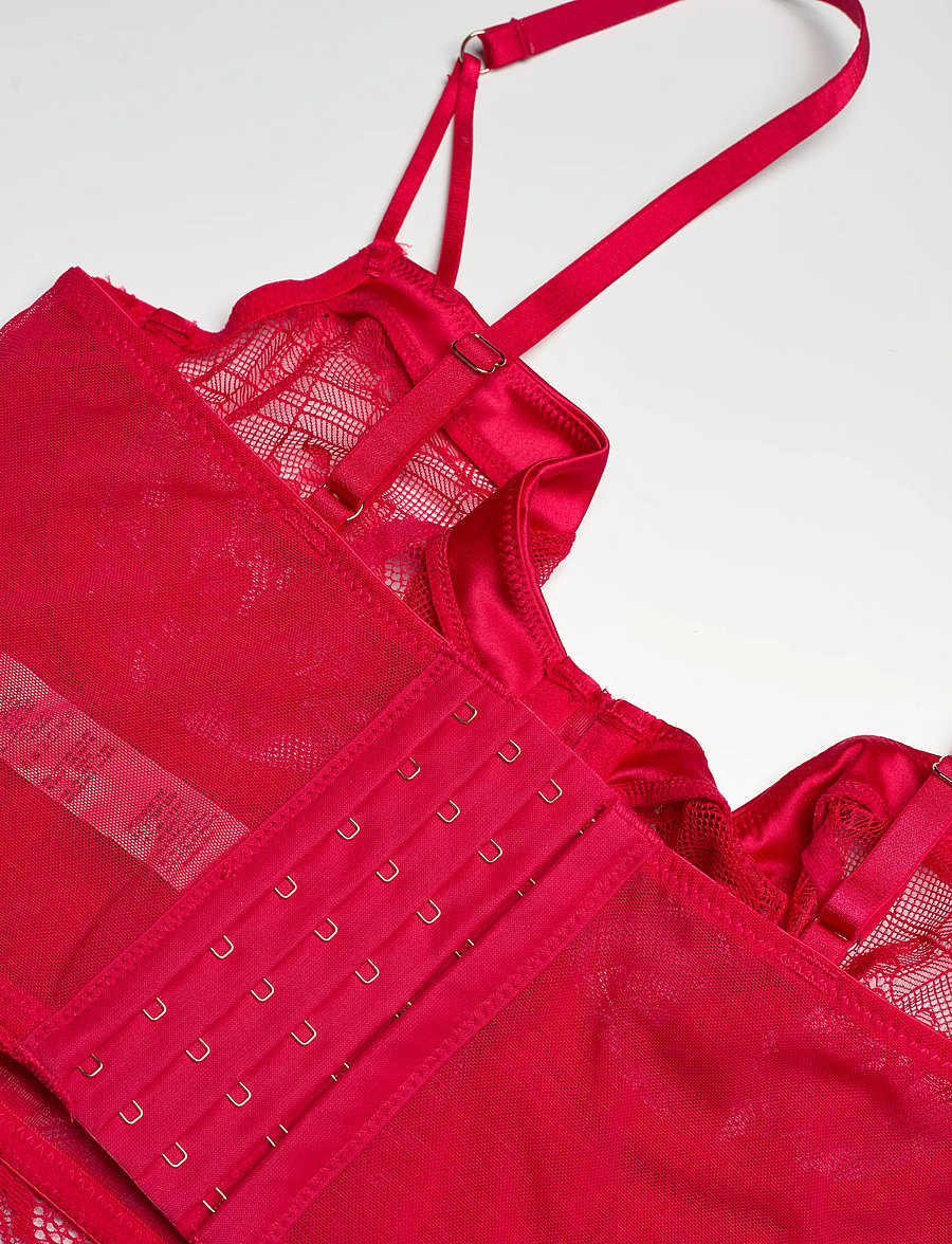 Dorina - HASINA BUSTIER - balconette bh:ar - burgundy - 3