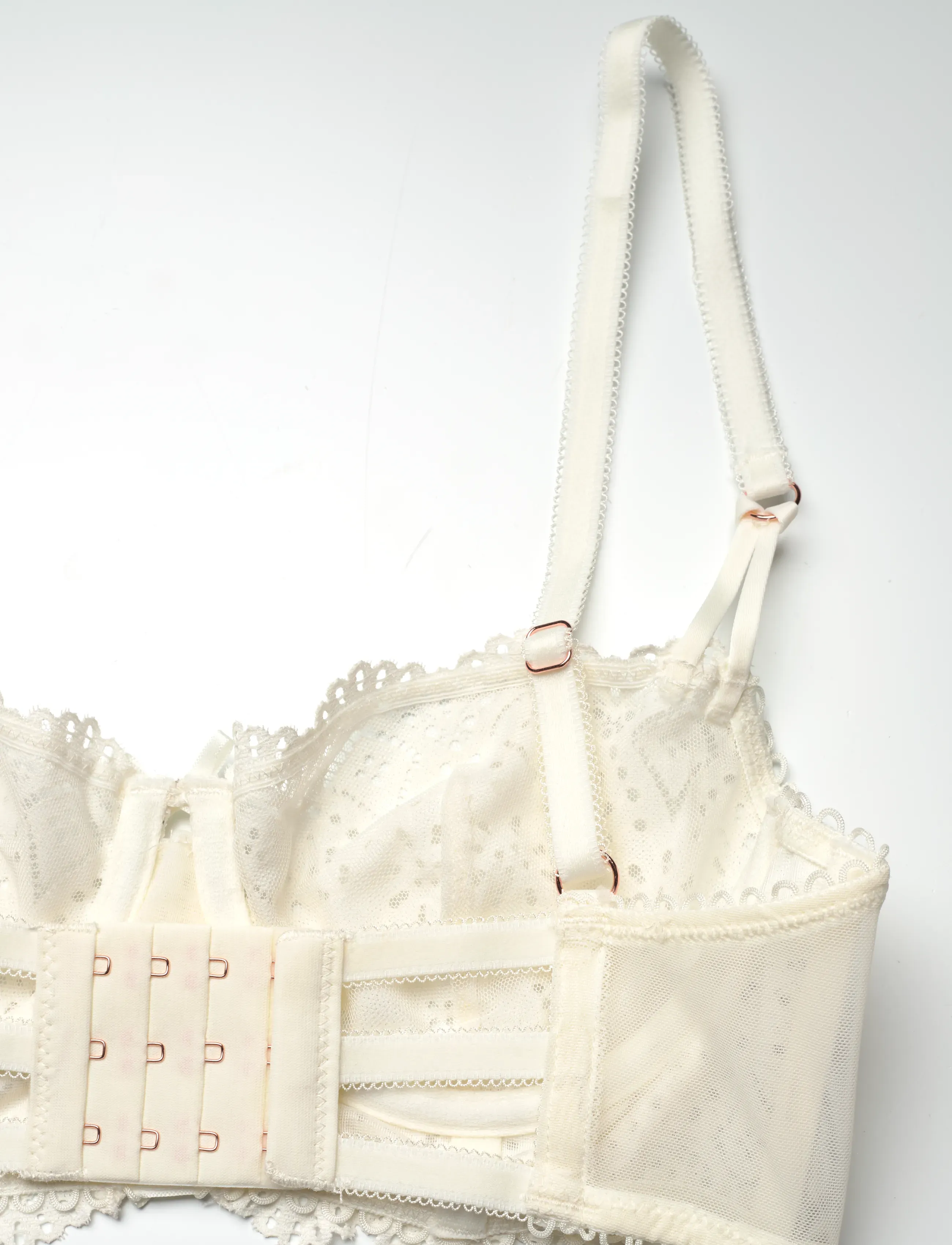 Dorina - FARAH BUSTIER - bh:ar med bygel - ivory - 3