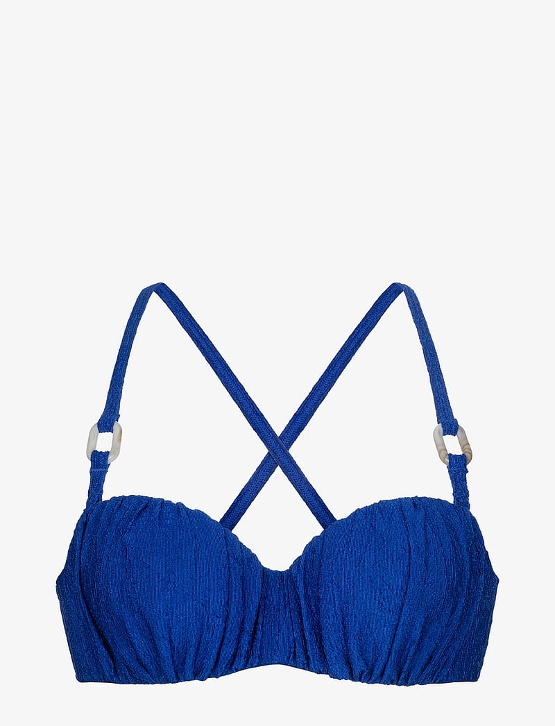 Dorina - MADRAS BANDEAU - bandeau bikini - blue - 1