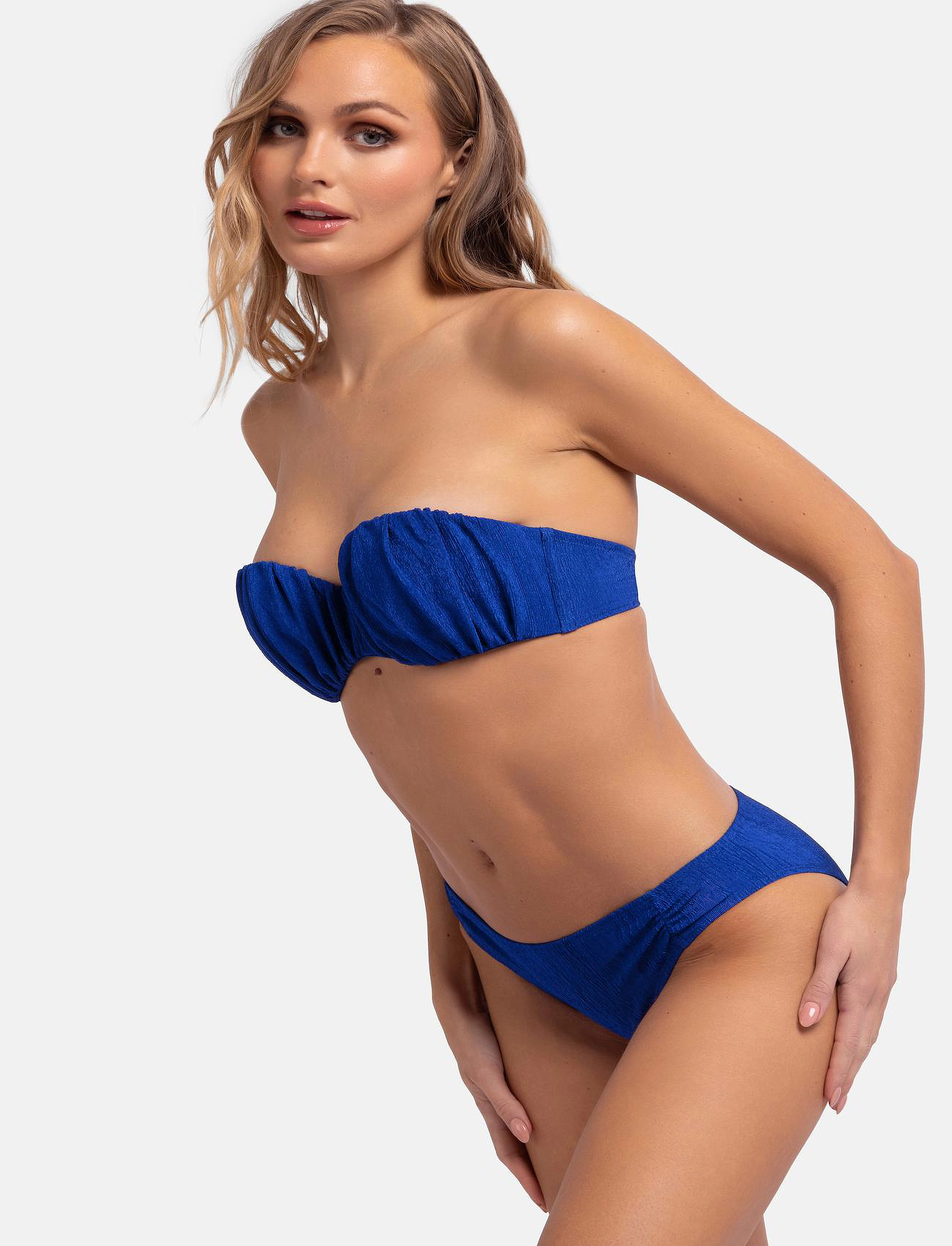 Dorina - MADRAS BANDEAU - blue - 2