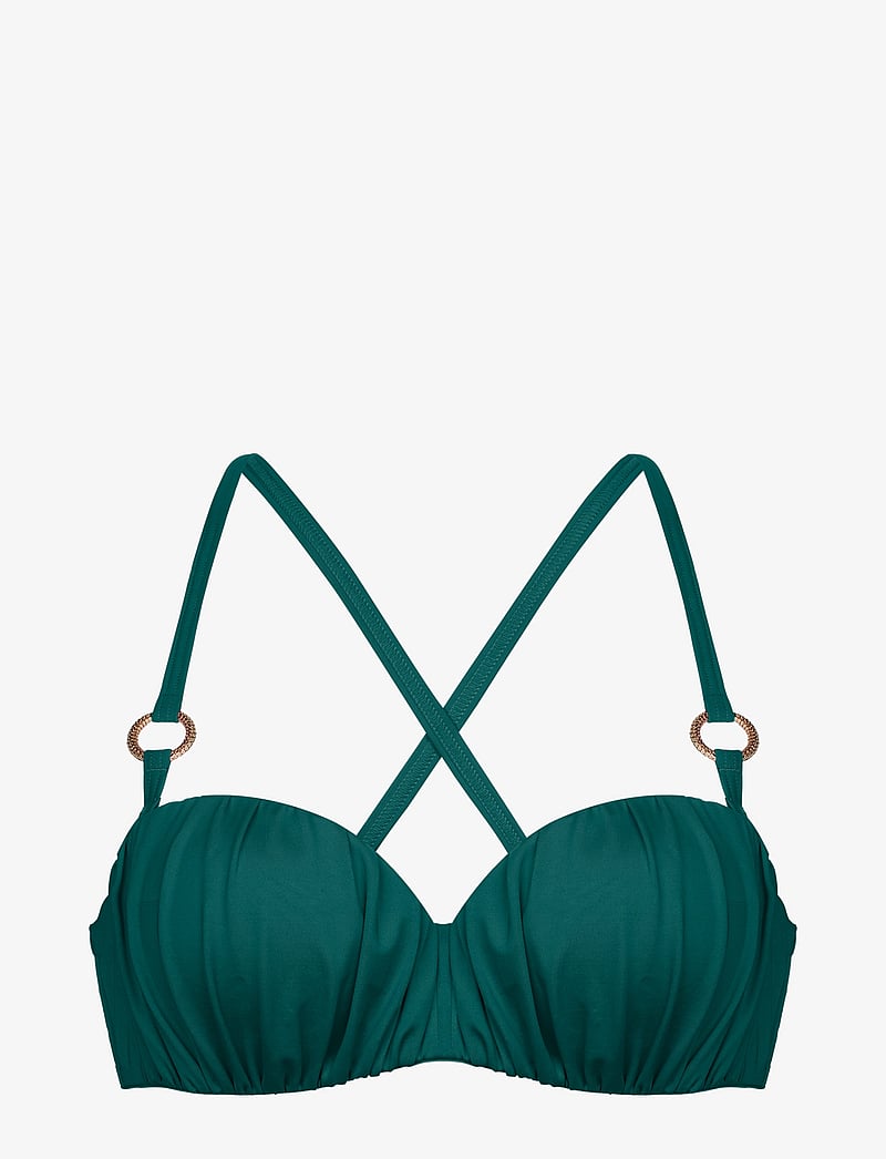 Dorina - MALI BANDEAU - bandeau-bikini-oberteile - green - 1