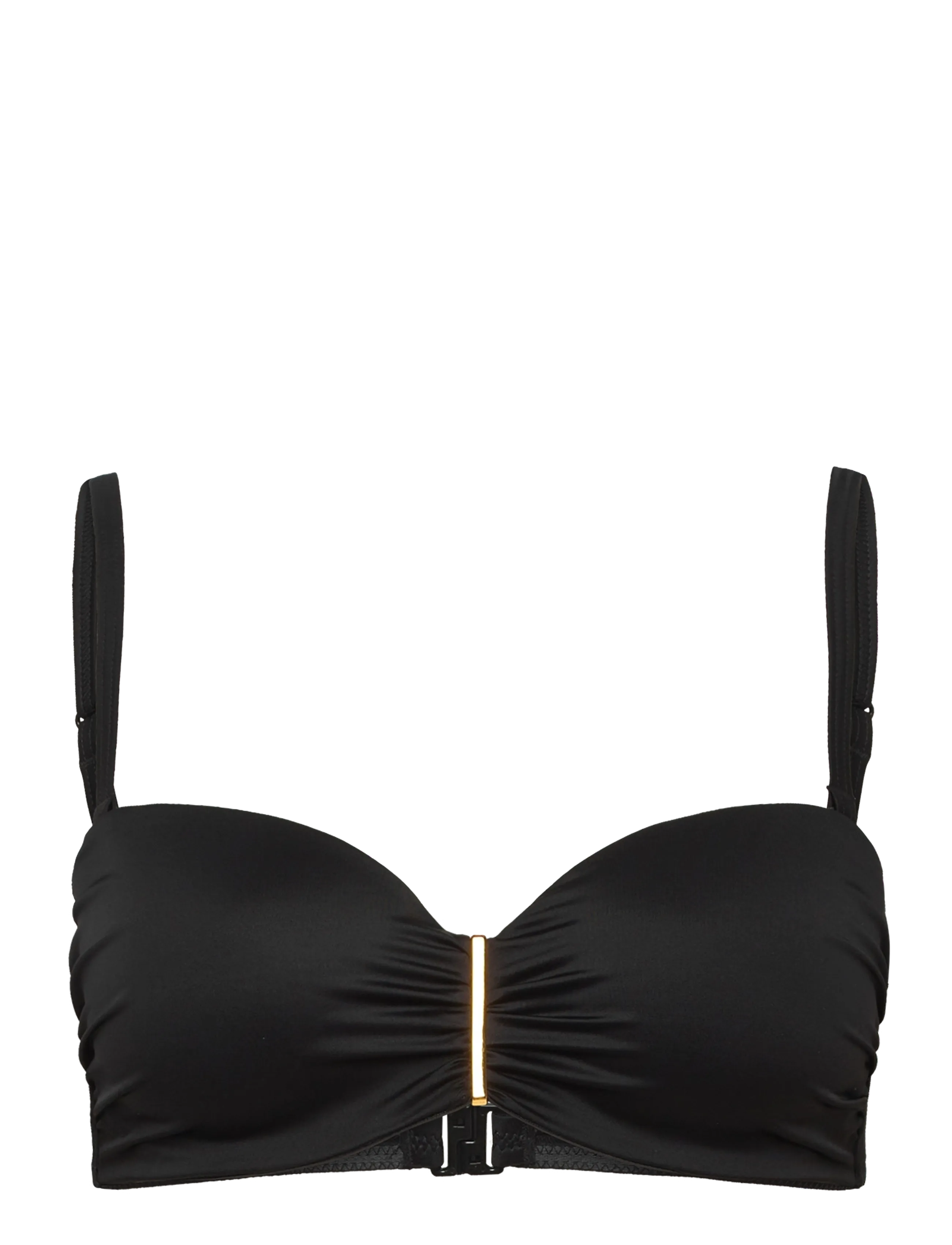 Dorina Togo Mago Bandeau, A x 80, Bikini Oberteile, Schwarz - Bandeau Bikinitops, Frauen