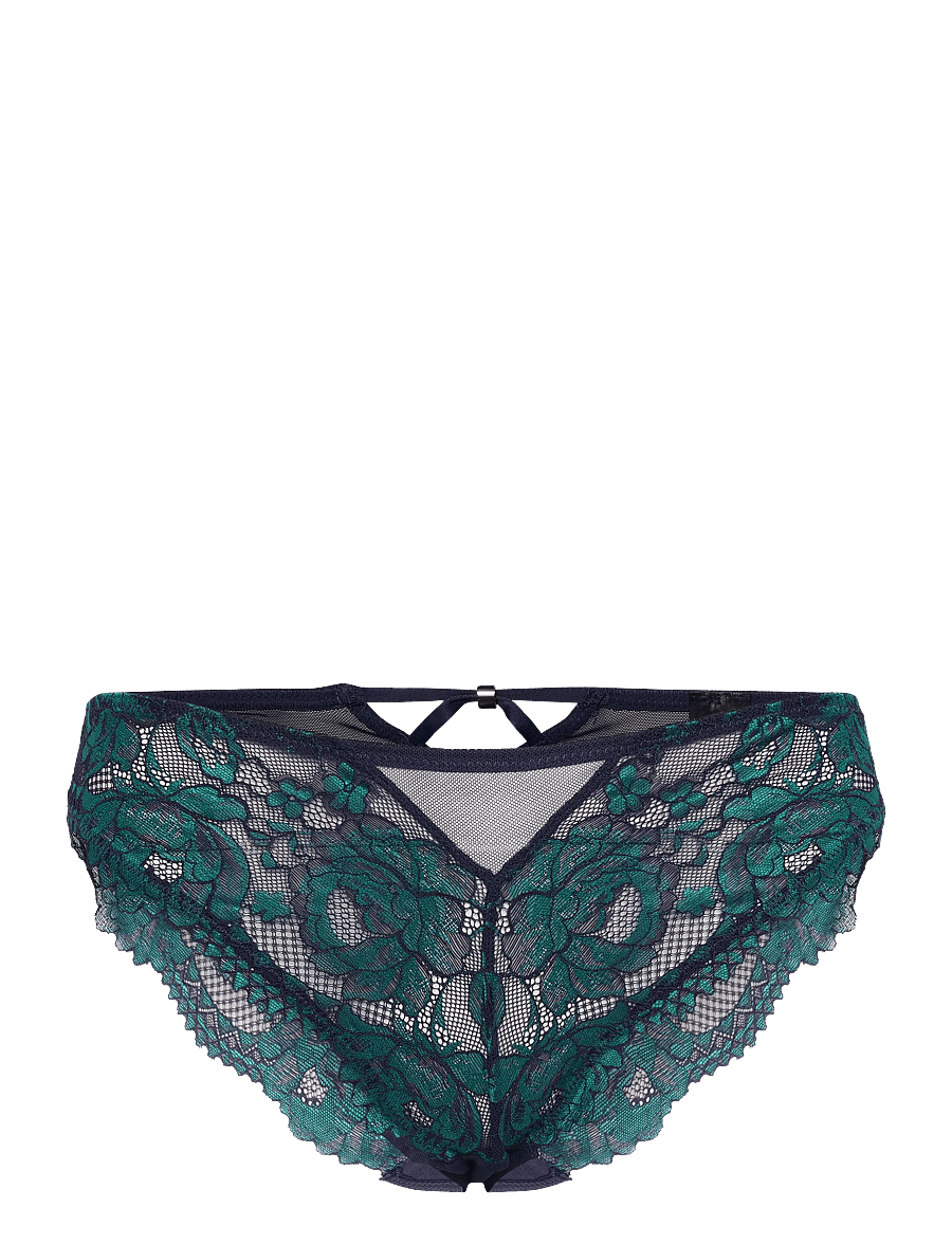 Dorina - Jemma Two Tone Lace Brazilian - brazilian slips - blue - 1