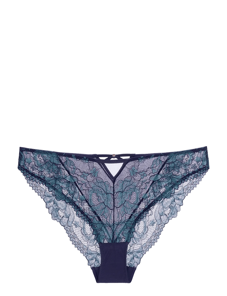 Dorina - Jemma Two Tone Lace Brazilian - brazilian trosor - blue - 1