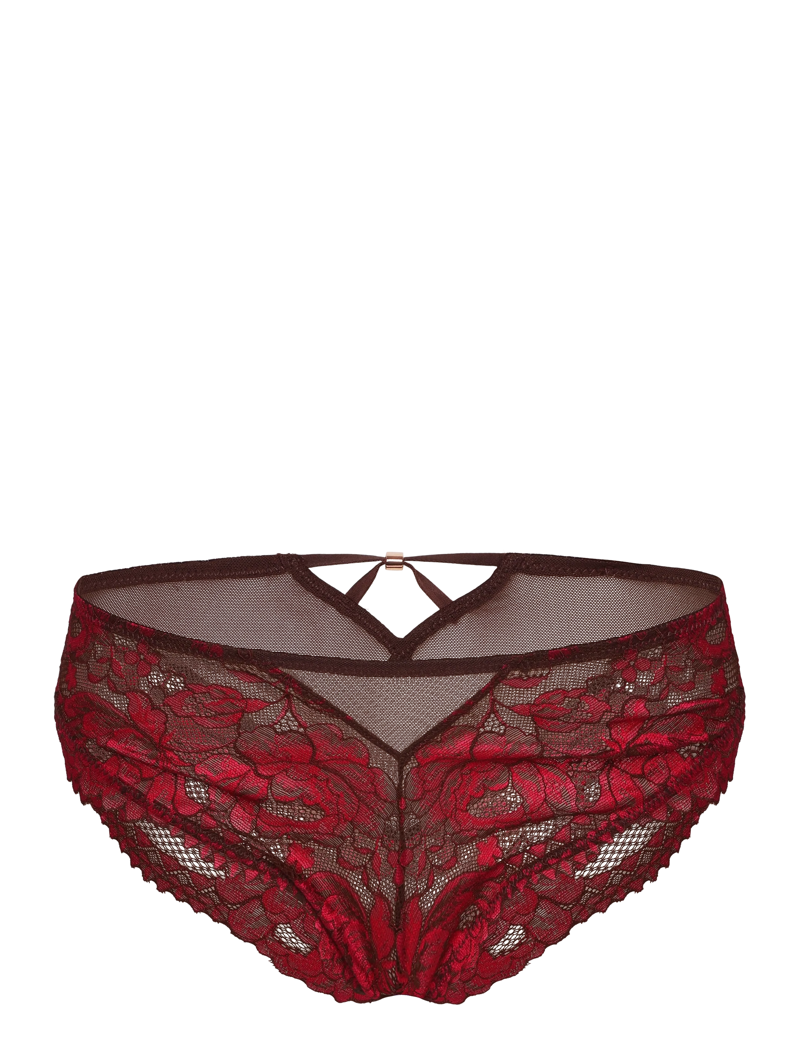 Dorina Jemma Two Tone Lace Brazilian - Brazilian panties - PINK / pink/rose