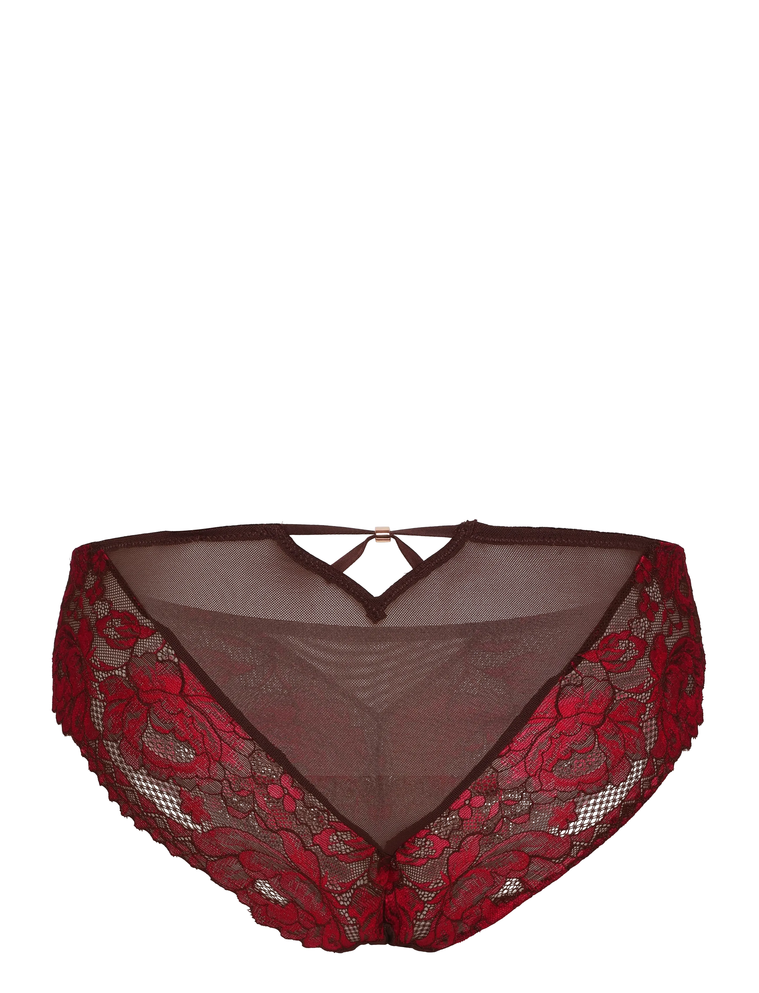 Dorina - Jemma Two Tone Lace Brazilian - brazilian panties - pink - 2