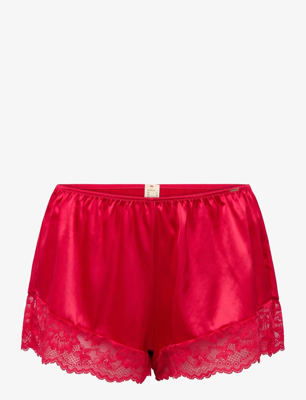 Dorina - LYRA-SATIN TOP_BOTTOM - pidžaamad - red/red - 2