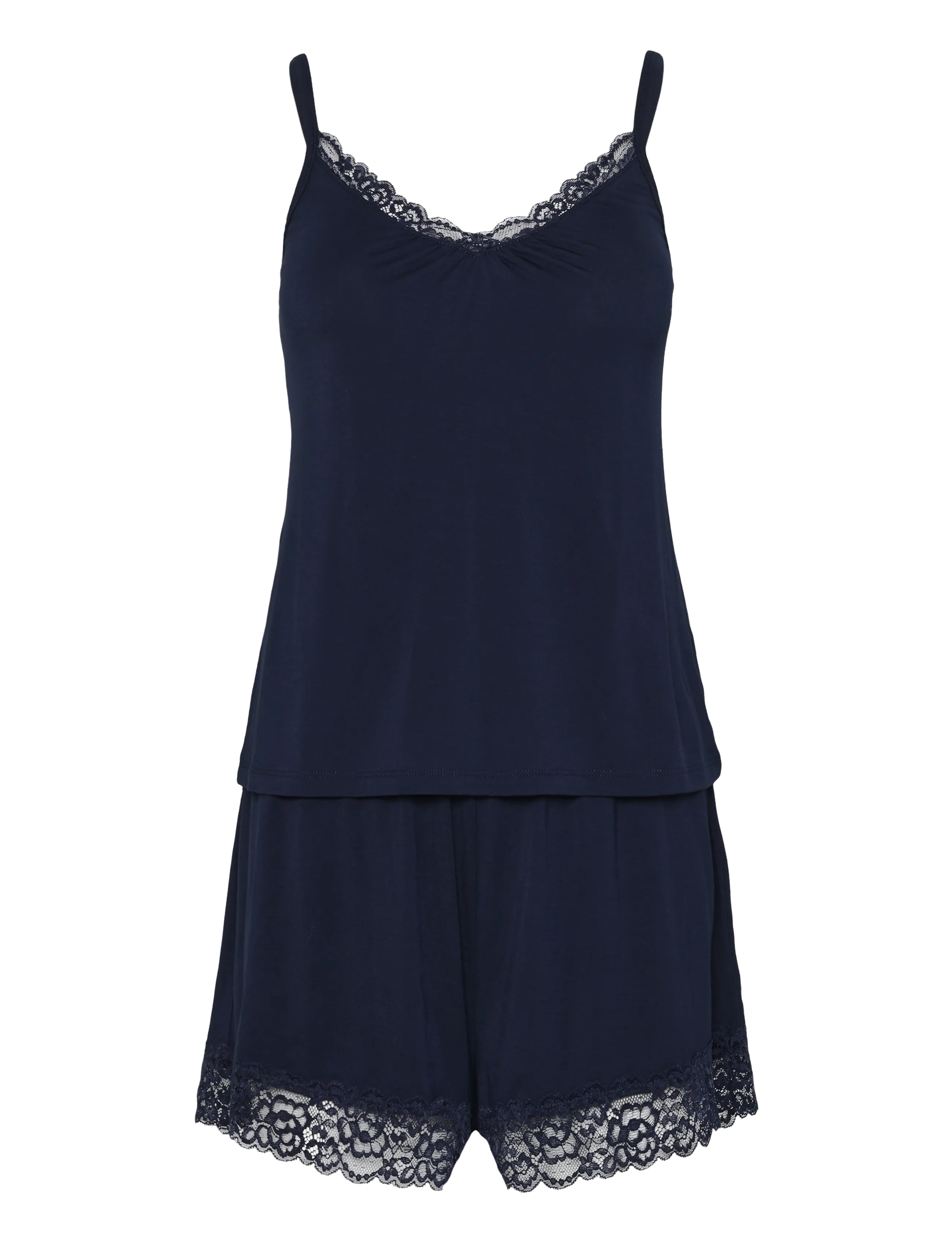 Dorina Lila Short PJ Set - Pyjamas & loungewear - NAVY / navy