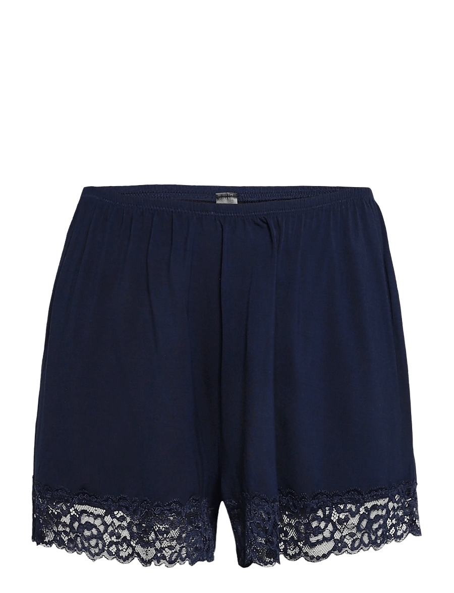 Dorina - Lila Short PJ Set - pyjamas - navy - 2