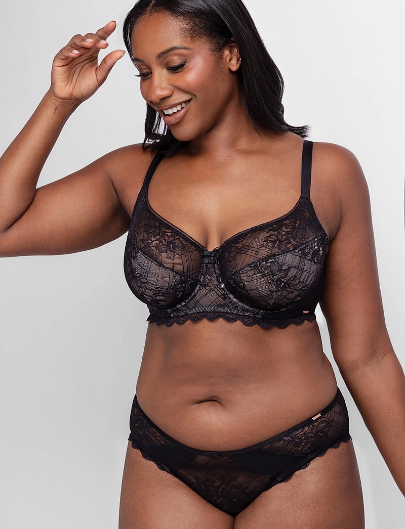 Dorina - HASINA CHEEKY HIPSTER - hipster & hotpants - black - 0