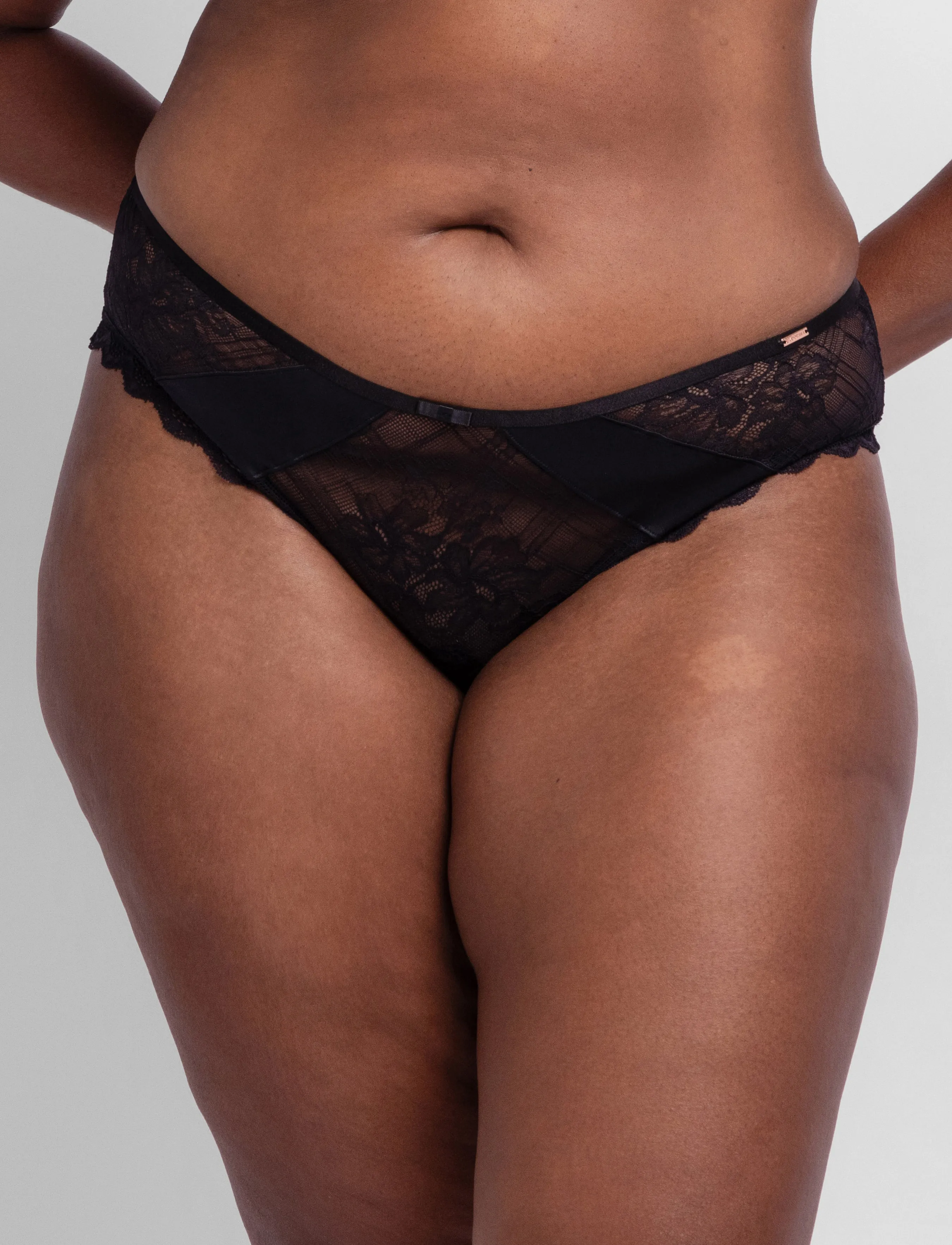 Dorina - HASINA CHEEKY_HIPSTER - hipster & hotpants - black - 2