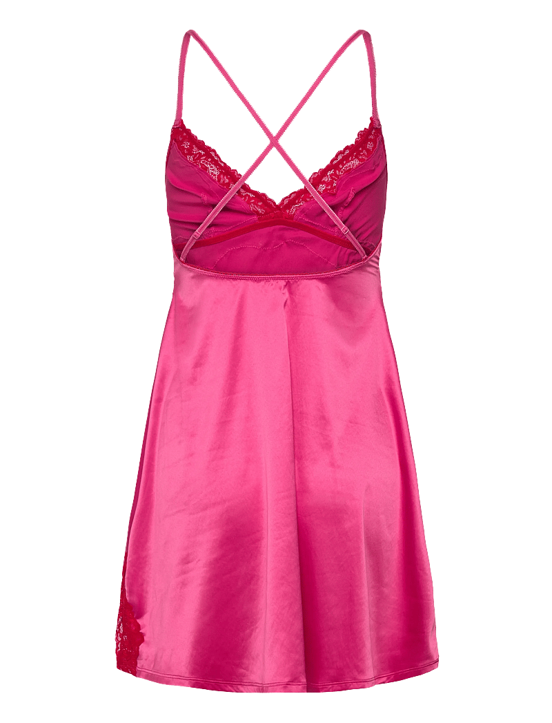 Dorina - ORIGINS DRESS - nattlinnen - pink - 1