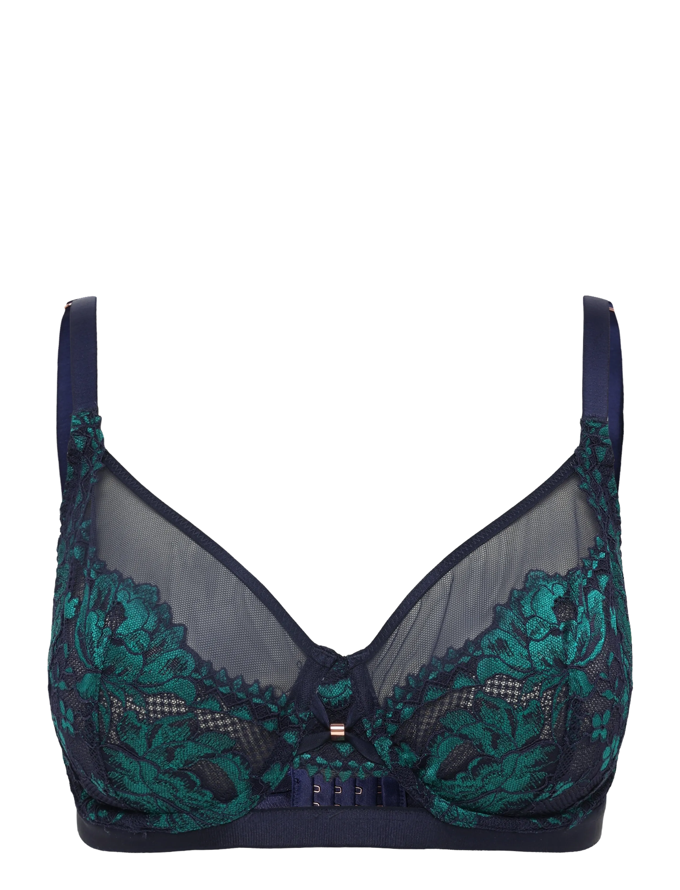 Dorina - Jemma Two Tone Lace Full_Cup - wired bras - blue - 1
