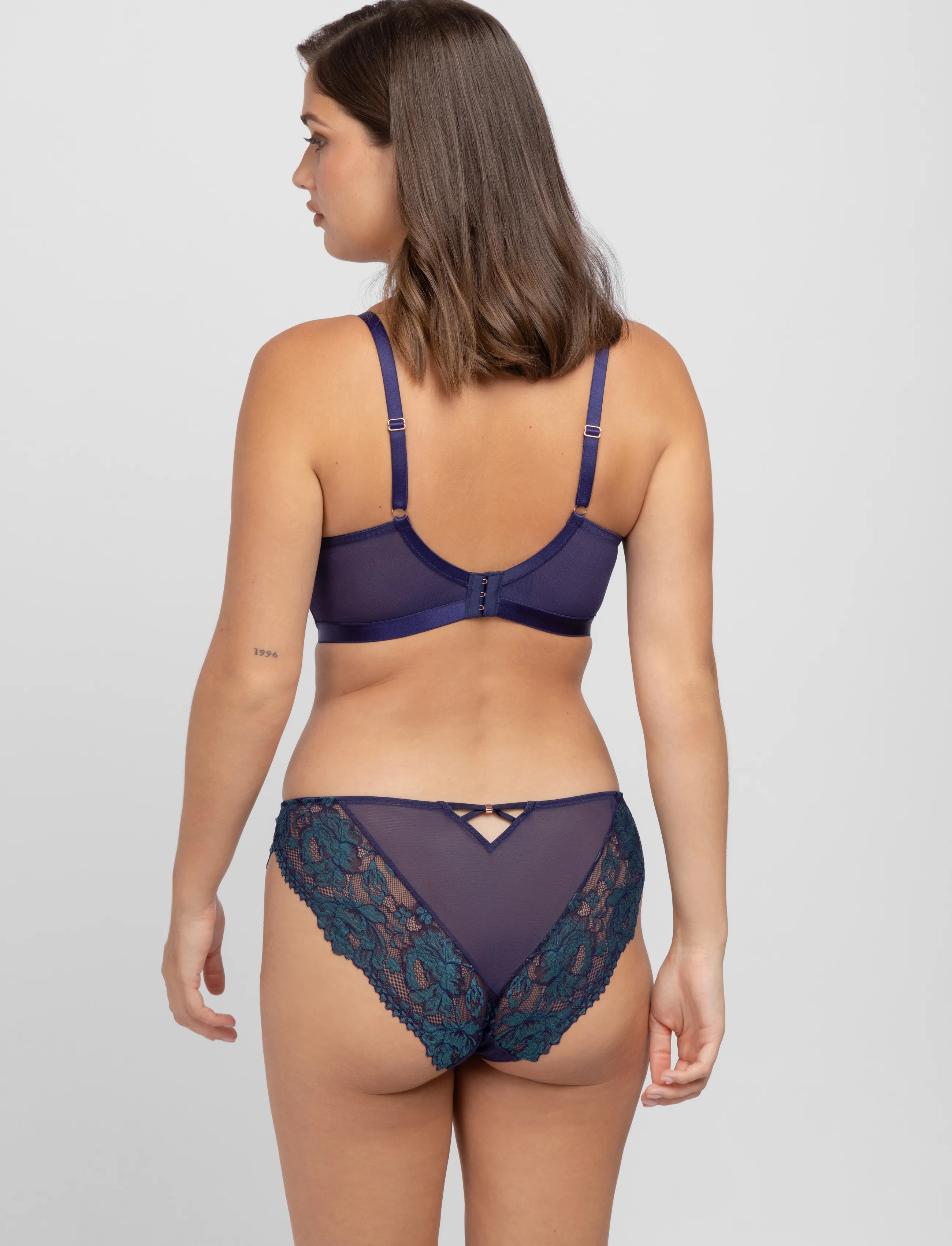 Dorina - Jemma Two Tone Lace Full_Cup - bh:ar med bygel - blue - 3