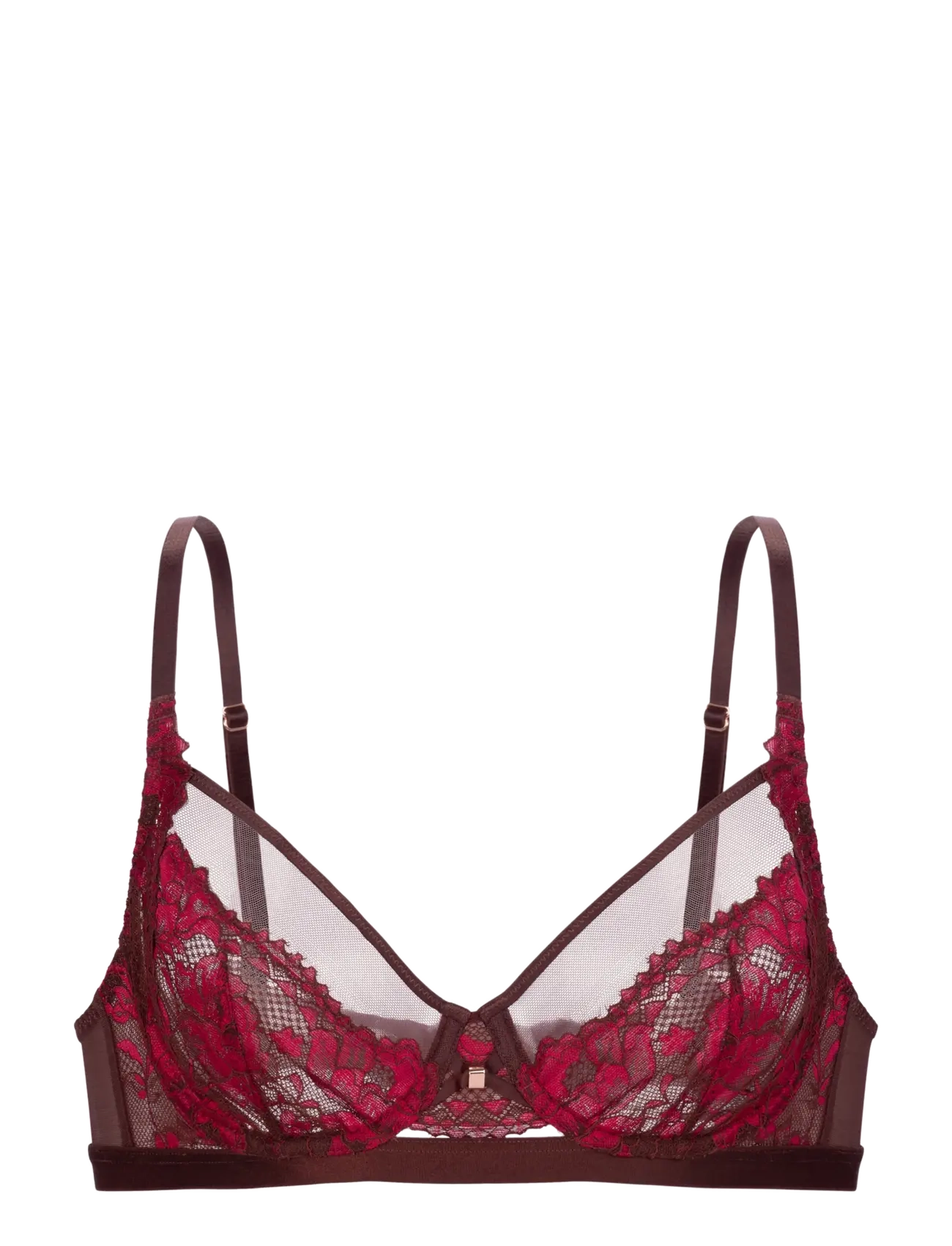 Dorina Jemma Two Tone Lace Full_Cup - Farben der Saison - PINK / burgundy