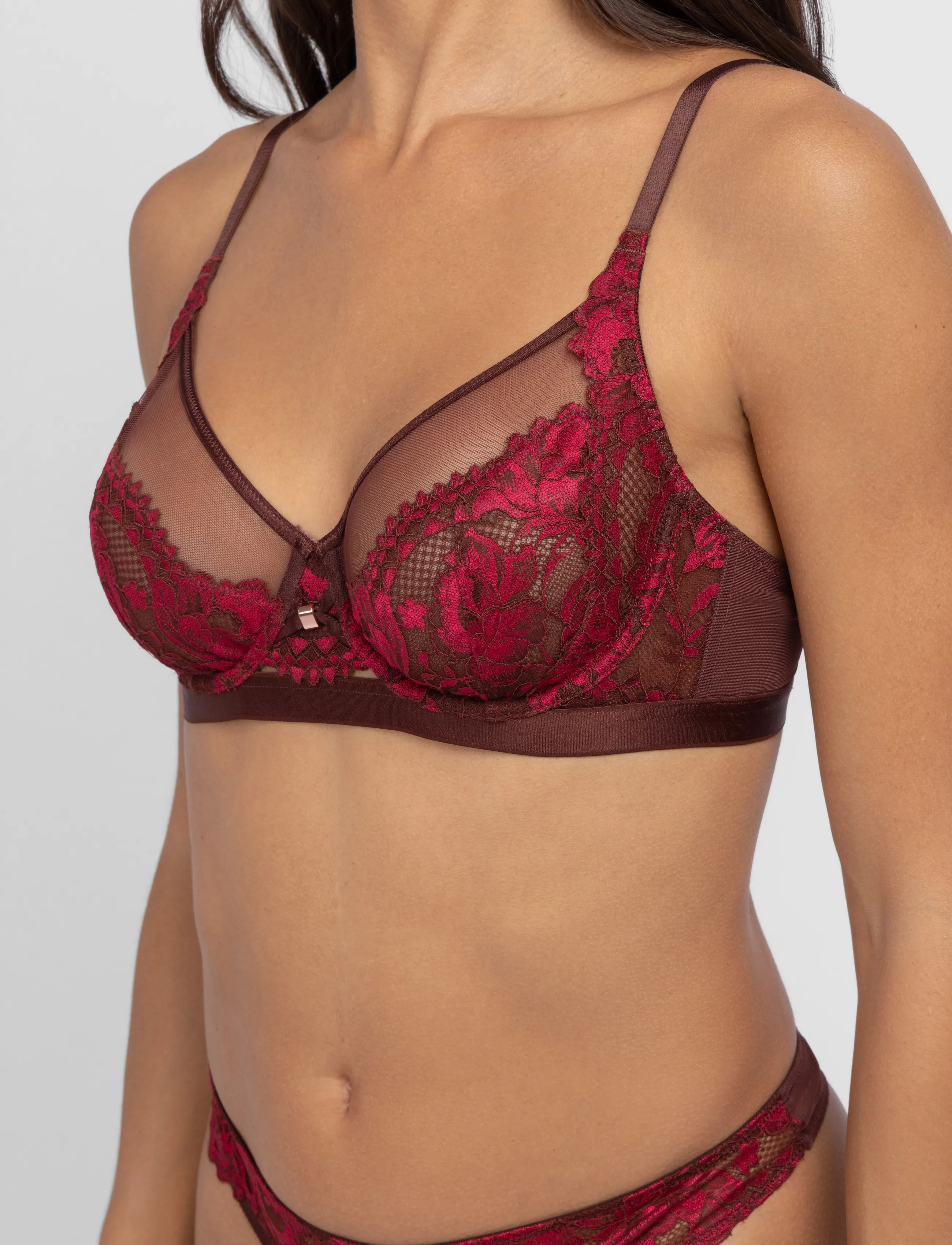Dorina - Jemma Two Tone Lace Full_Cup - pink - 4