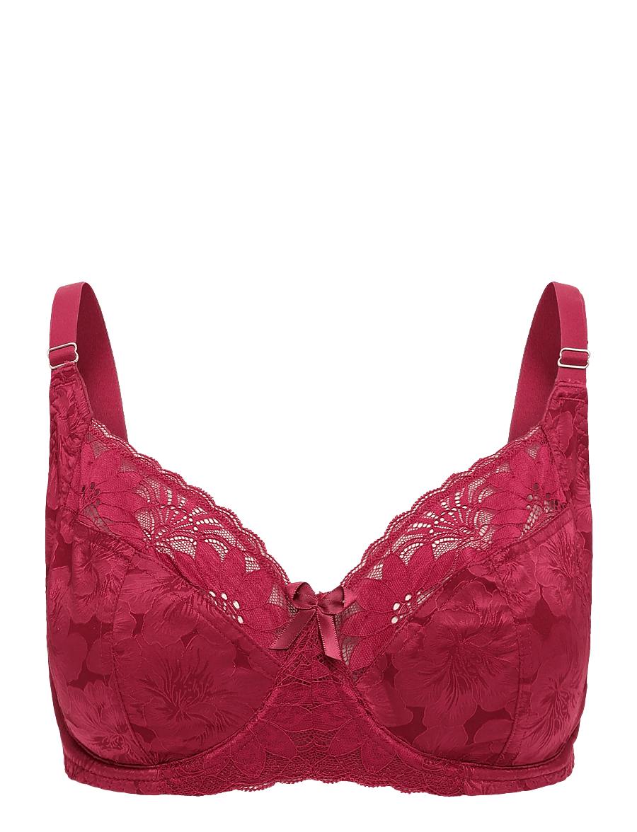 Dorina - Penelope Full_Cup - full cup bras - red - 1