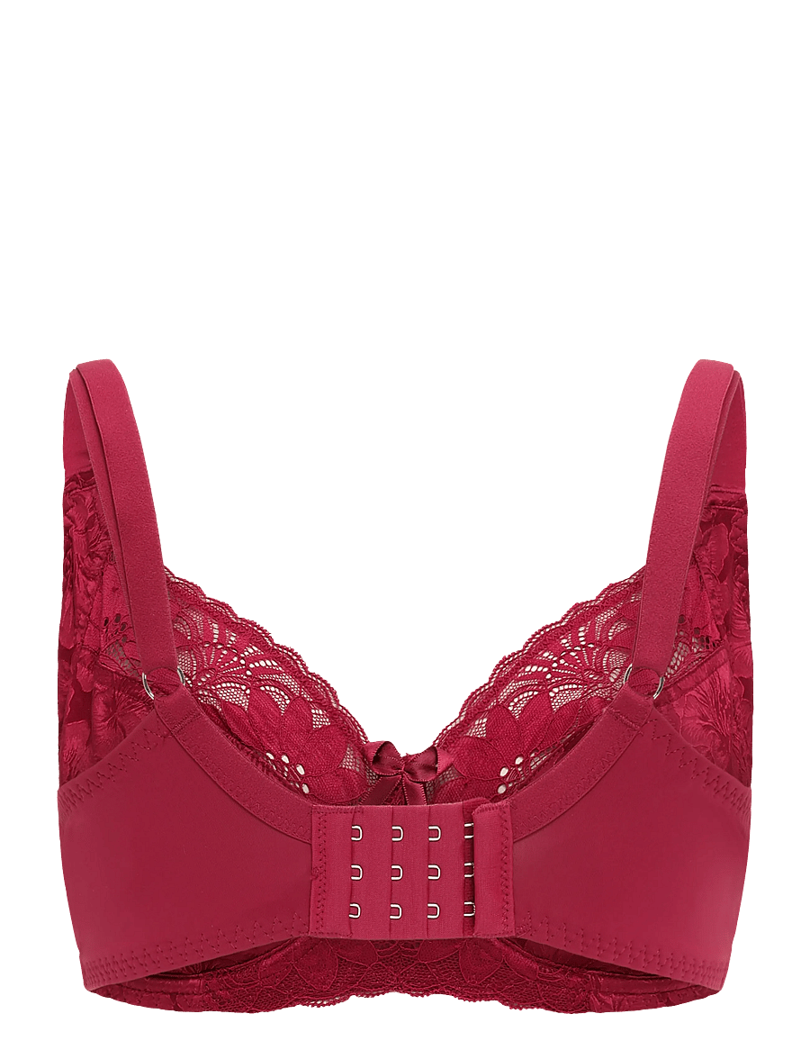 Dorina - Penelope Full_Cup - full cup bras - red - 2