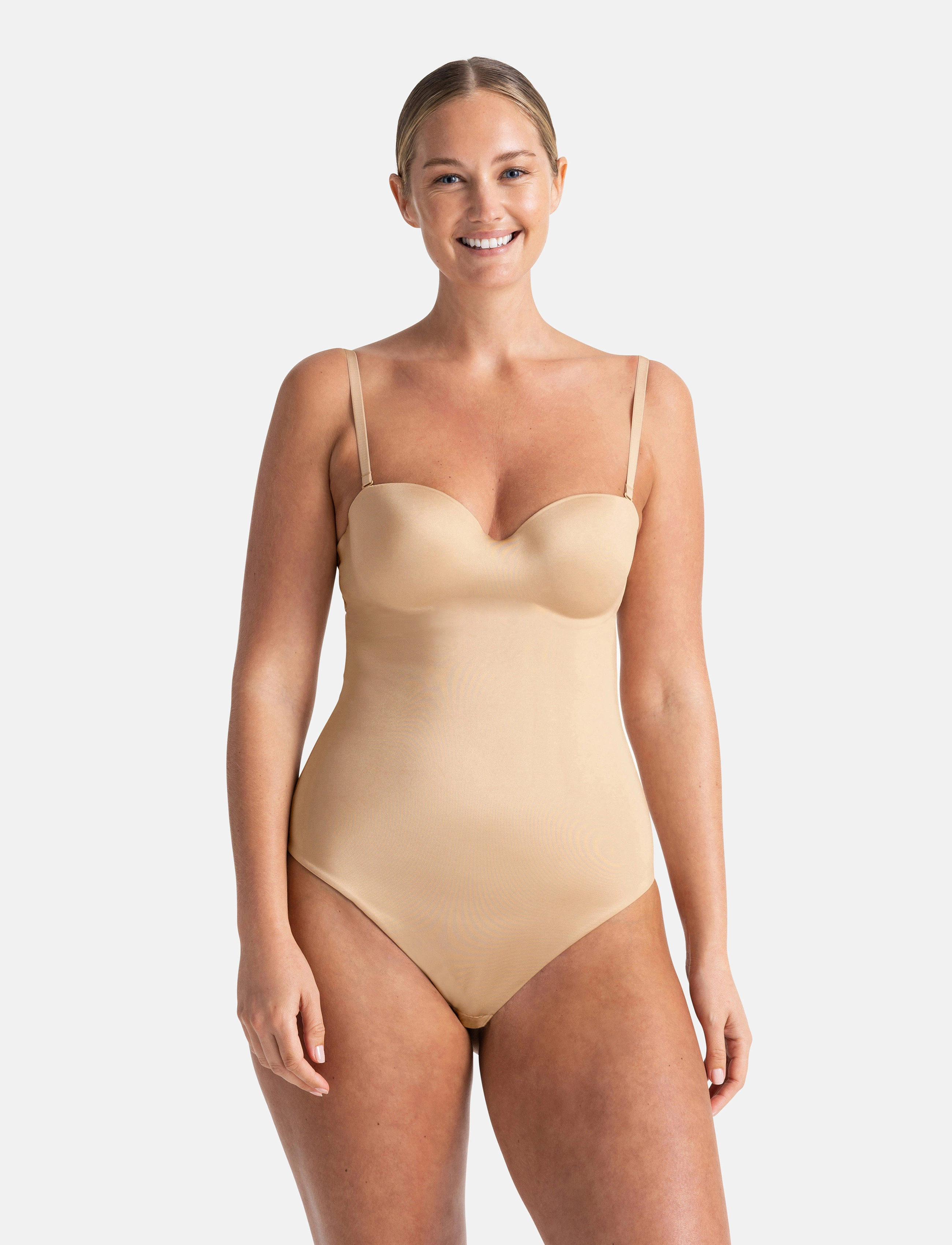 Dorina Sublime Sculpt Bodysuit, D x 80, Unterwäsche, Beige - Bodys & Slips, Frauen
