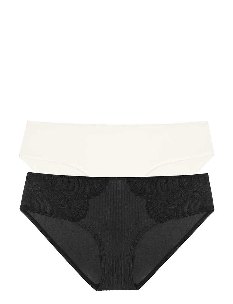 Dorina - EMERSYN-2PP HIPSTER CLASSIC - hipsters & hotpants - black/ivory - 1