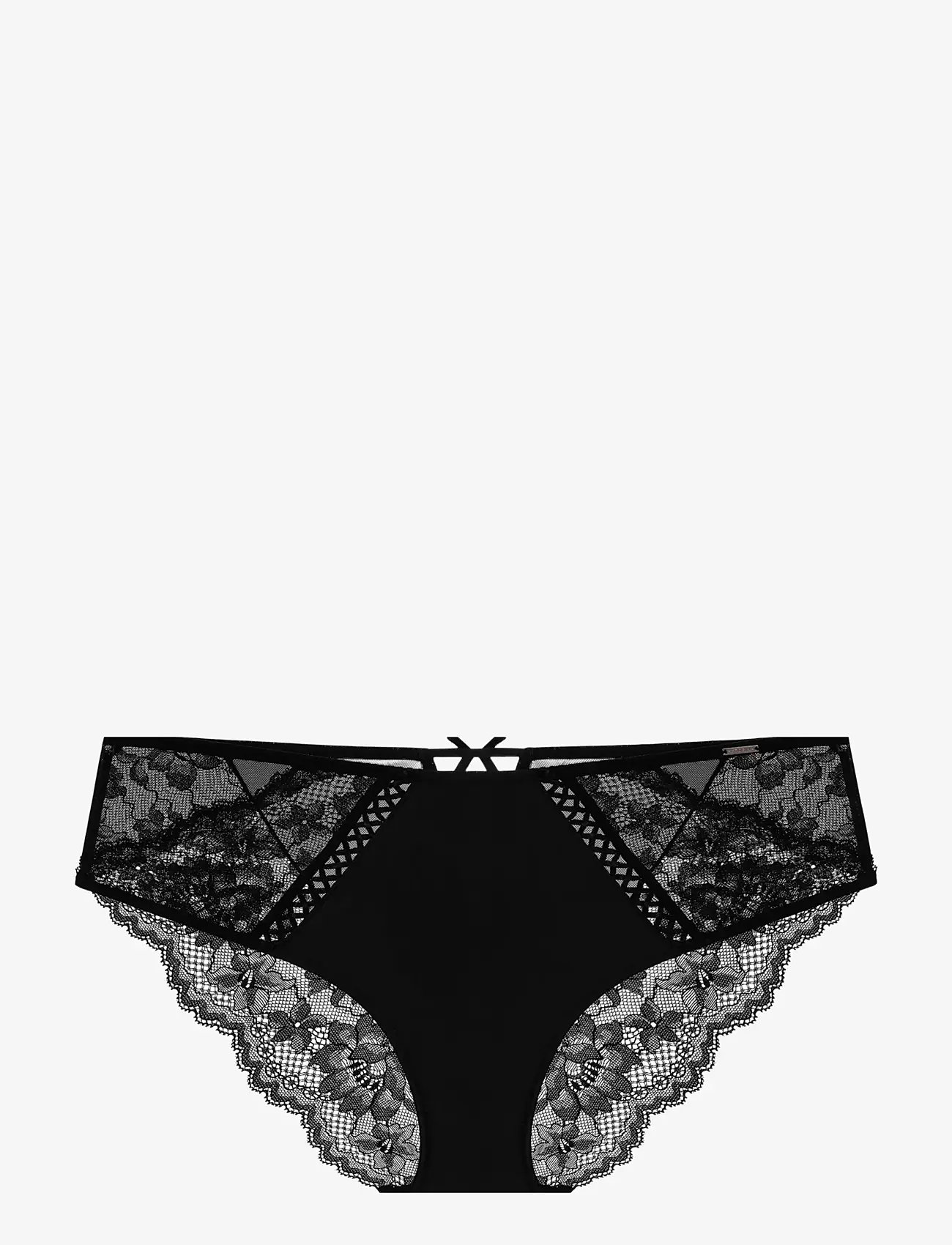 Dorina - LYRA-SATIN HIPSTER CLASSIC - hipster & hotpants - black - 1