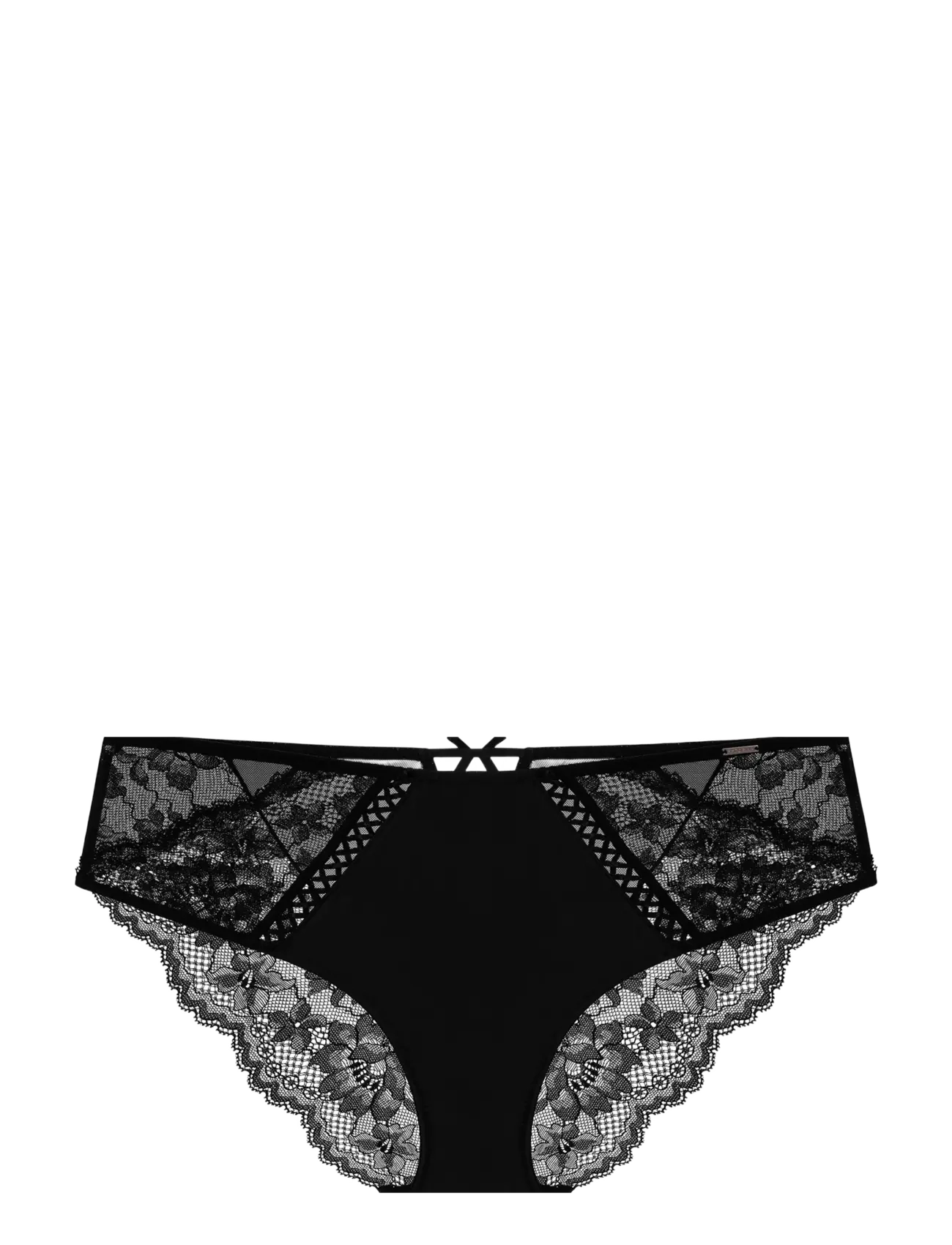 Dorina LYRA-SATIN HIPSTER CLASSIC - Alusvaatteet - BLACK / black