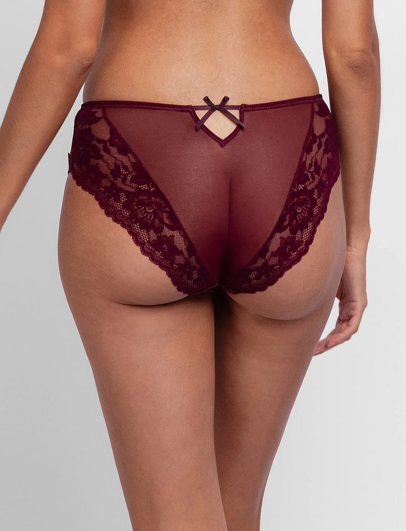 Dorina - LYRA-SATIN HIPSTER CLASSIC - hipsterid ja bokserid - red - 2