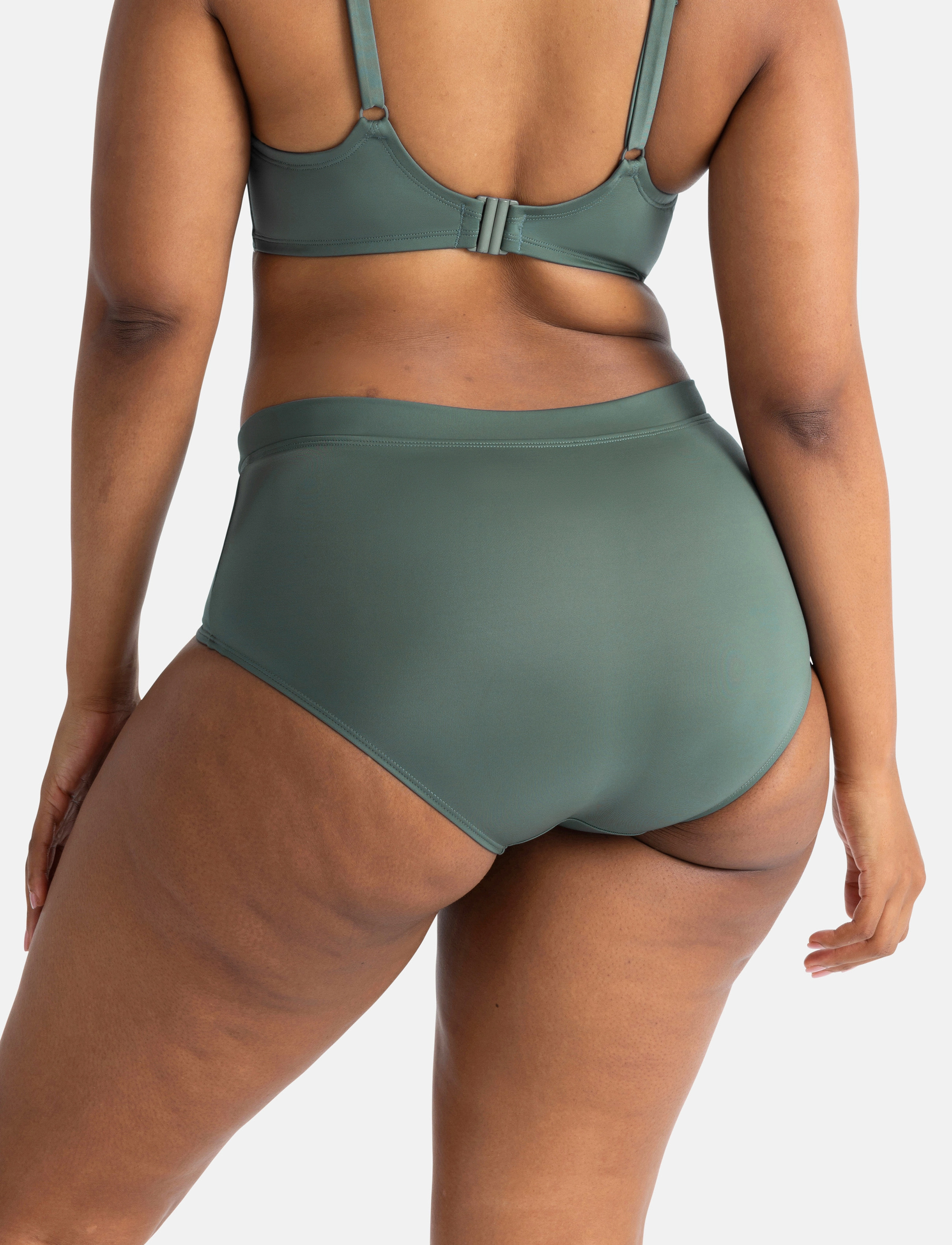 Dorina - ODA MIDI - bikinibroekjes - green - 2