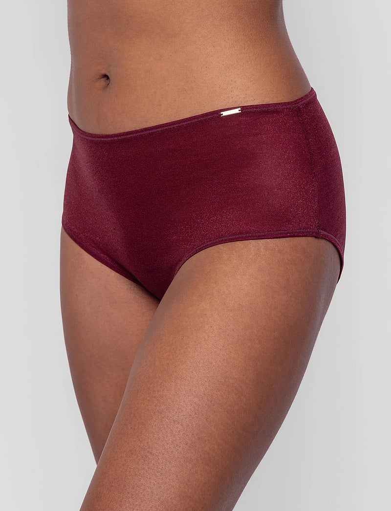 Dorina - ORIGINS-SHIMMER MESH MIDI - hipsters & hotpants - red - 2