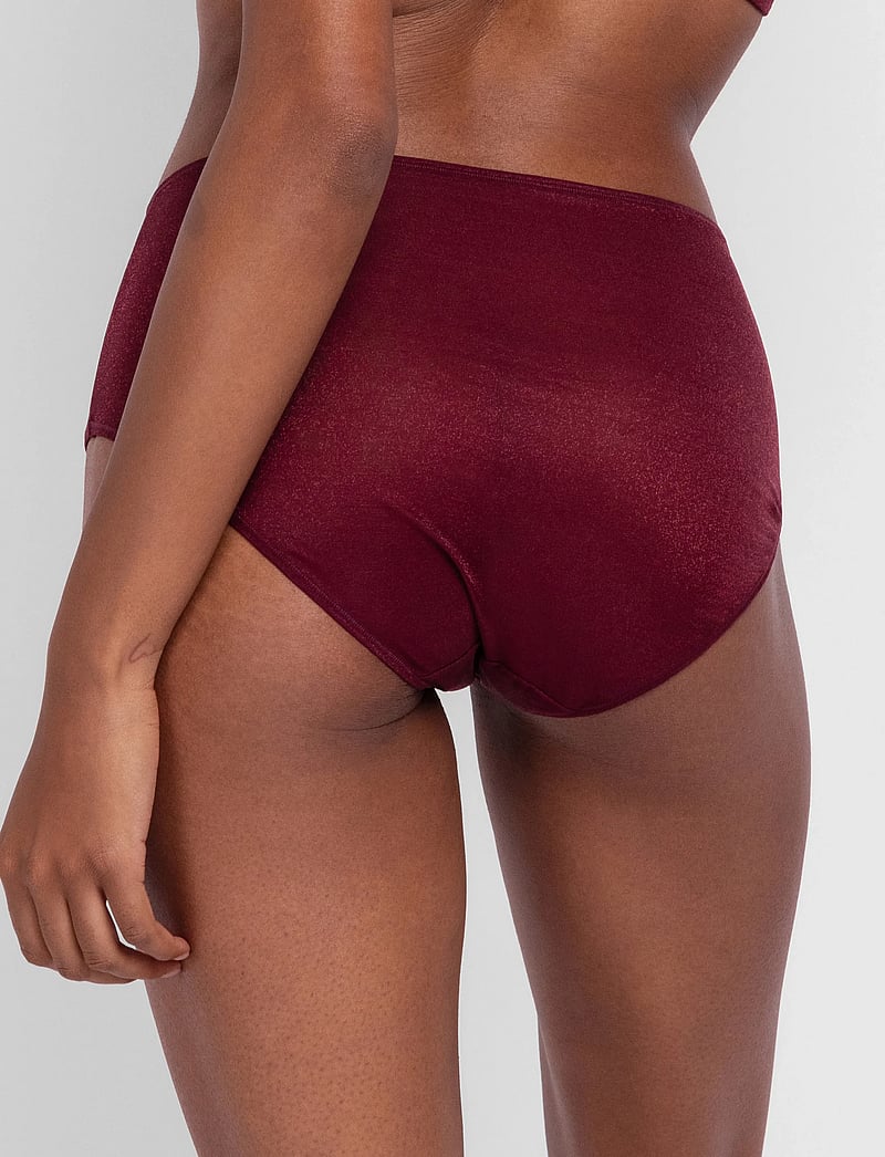 Dorina - ORIGINS-SHIMMER MESH MIDI - hipsters & hotpants - red - 3