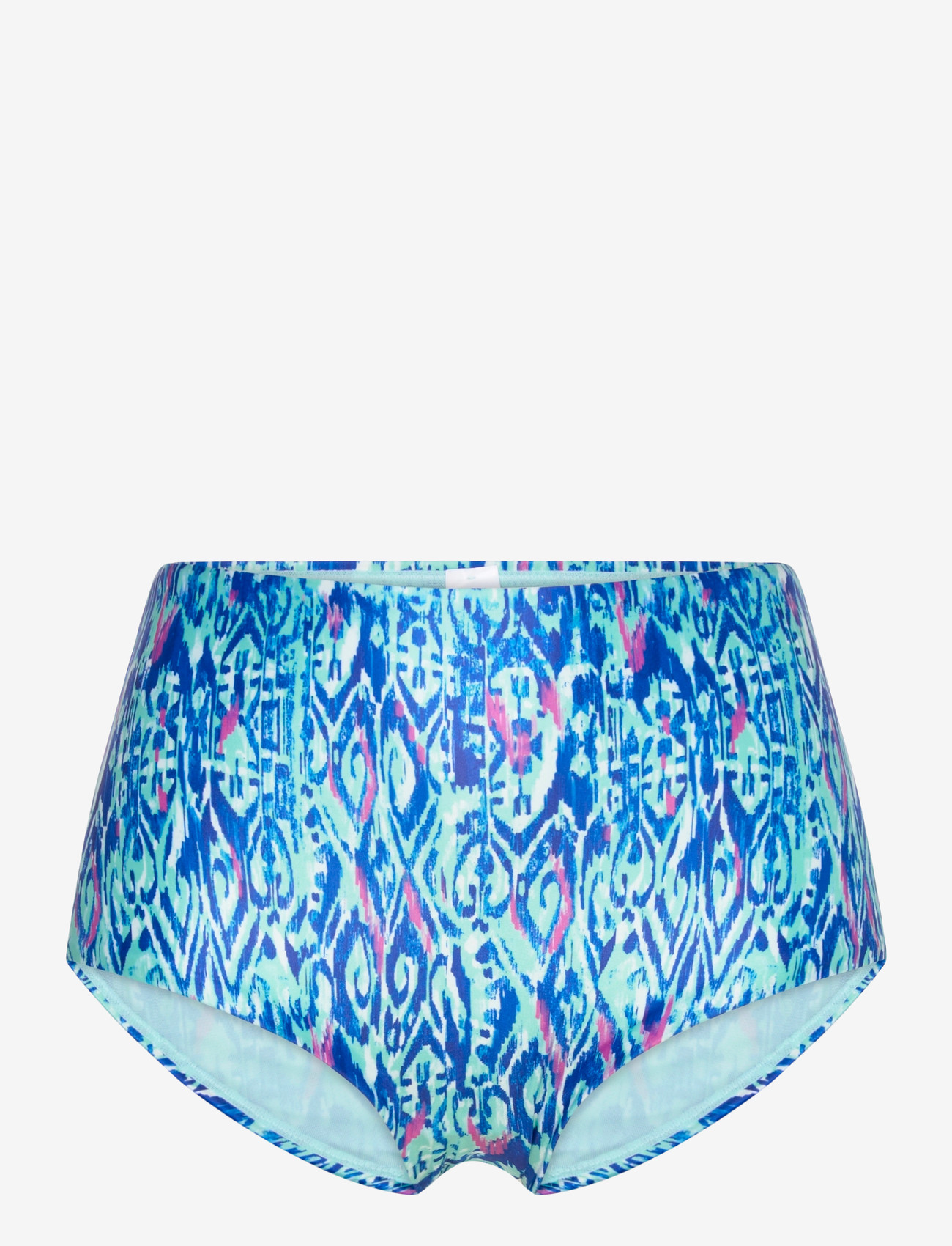 Dorina - VENTURA MIDI - højtaljede bikinitrusser - blue print - 0