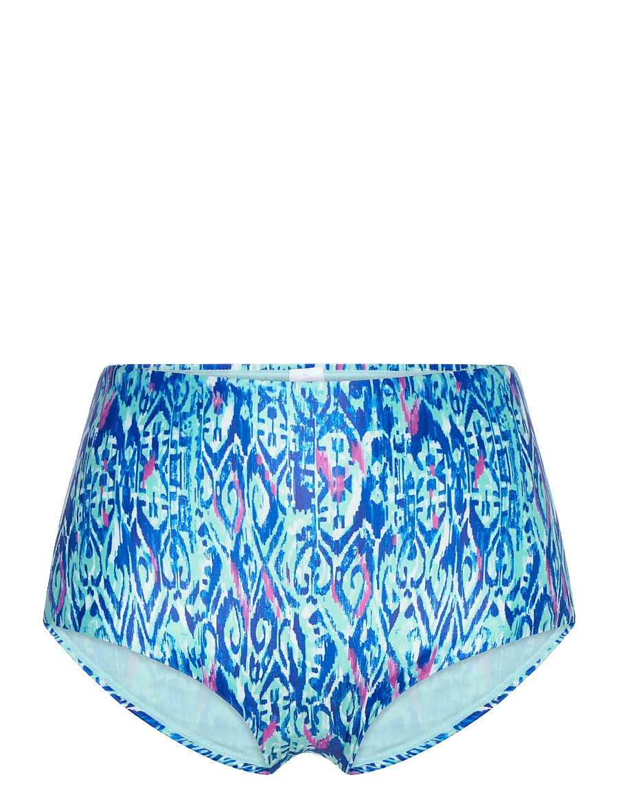 Dorina - VENTURA MIDI - bikinitrosor med hög midja - blue print - 0