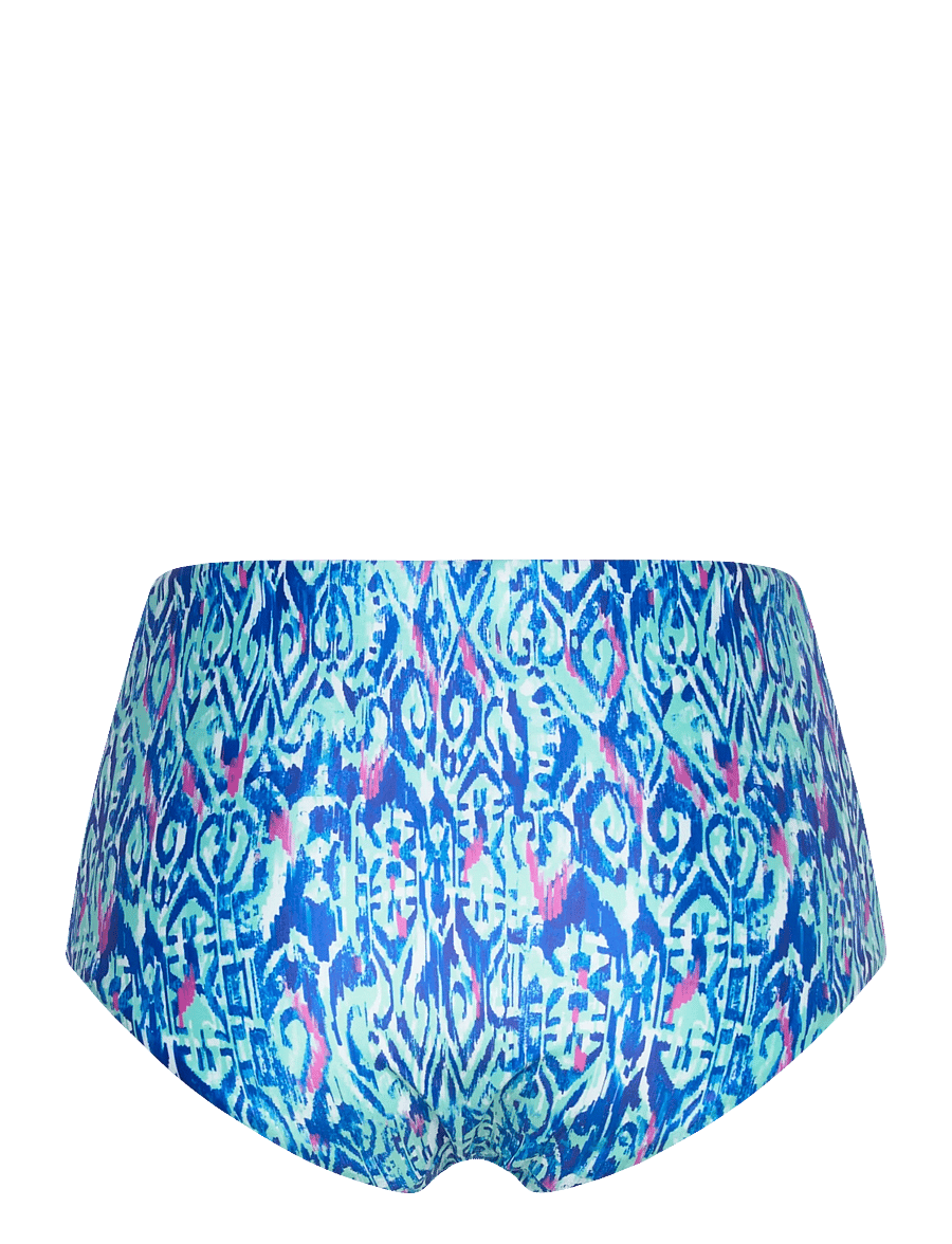 Dorina - VENTURA MIDI - bikinitrosor med hög midja - blue print - 1