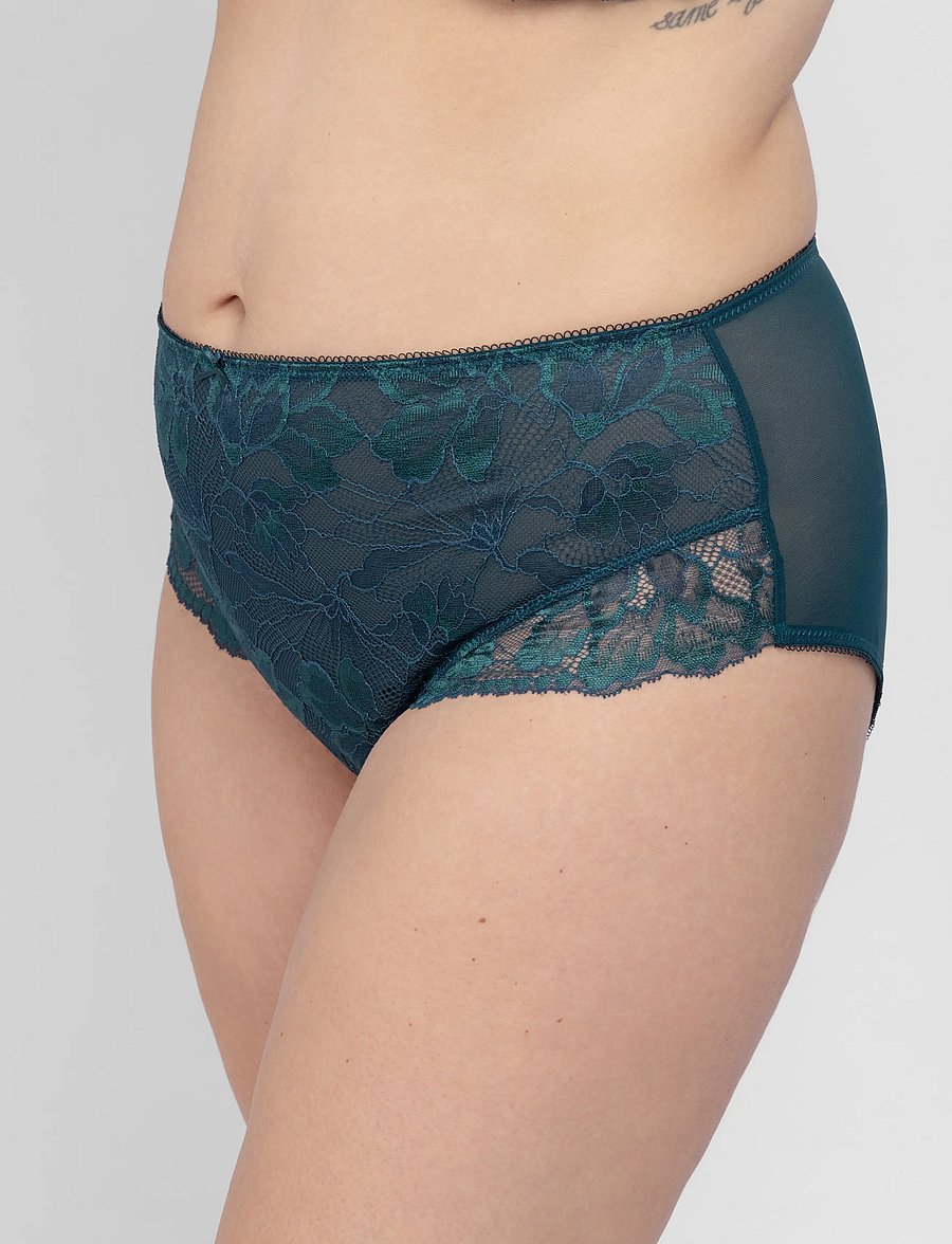 Dorina - Perfect Lace Full_Brief - slips - deep teal - 4