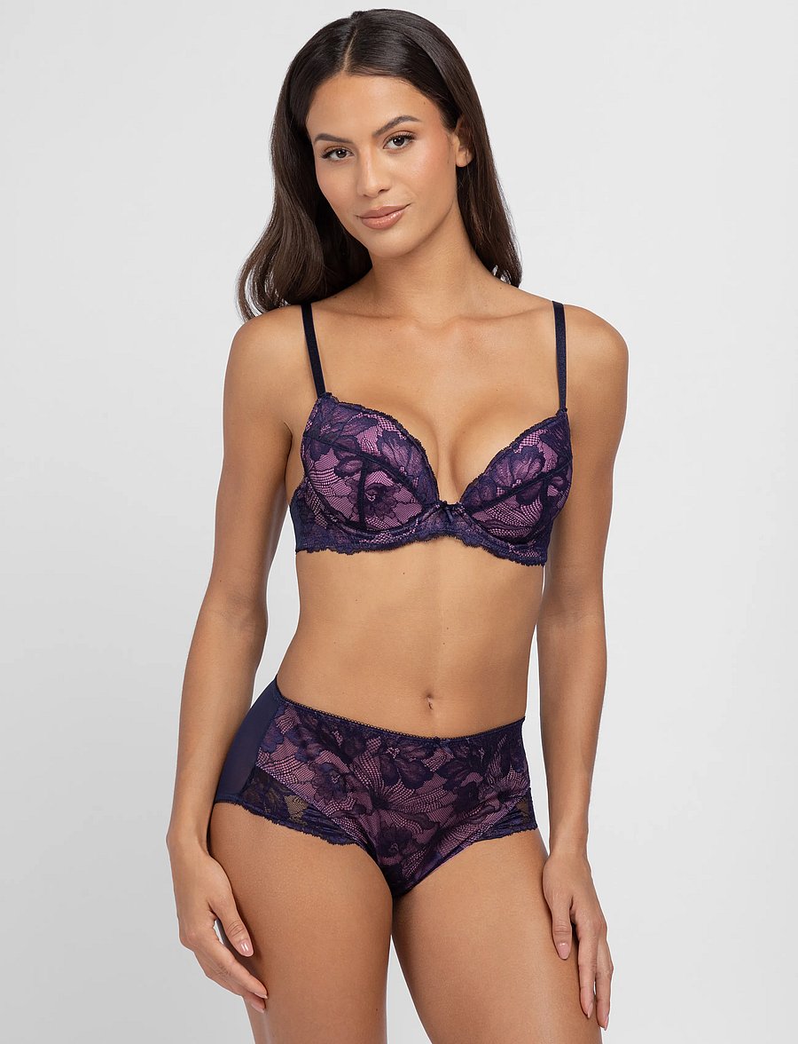 Dorina - Perfect Lace Full_Brief - briefs - navy - 0