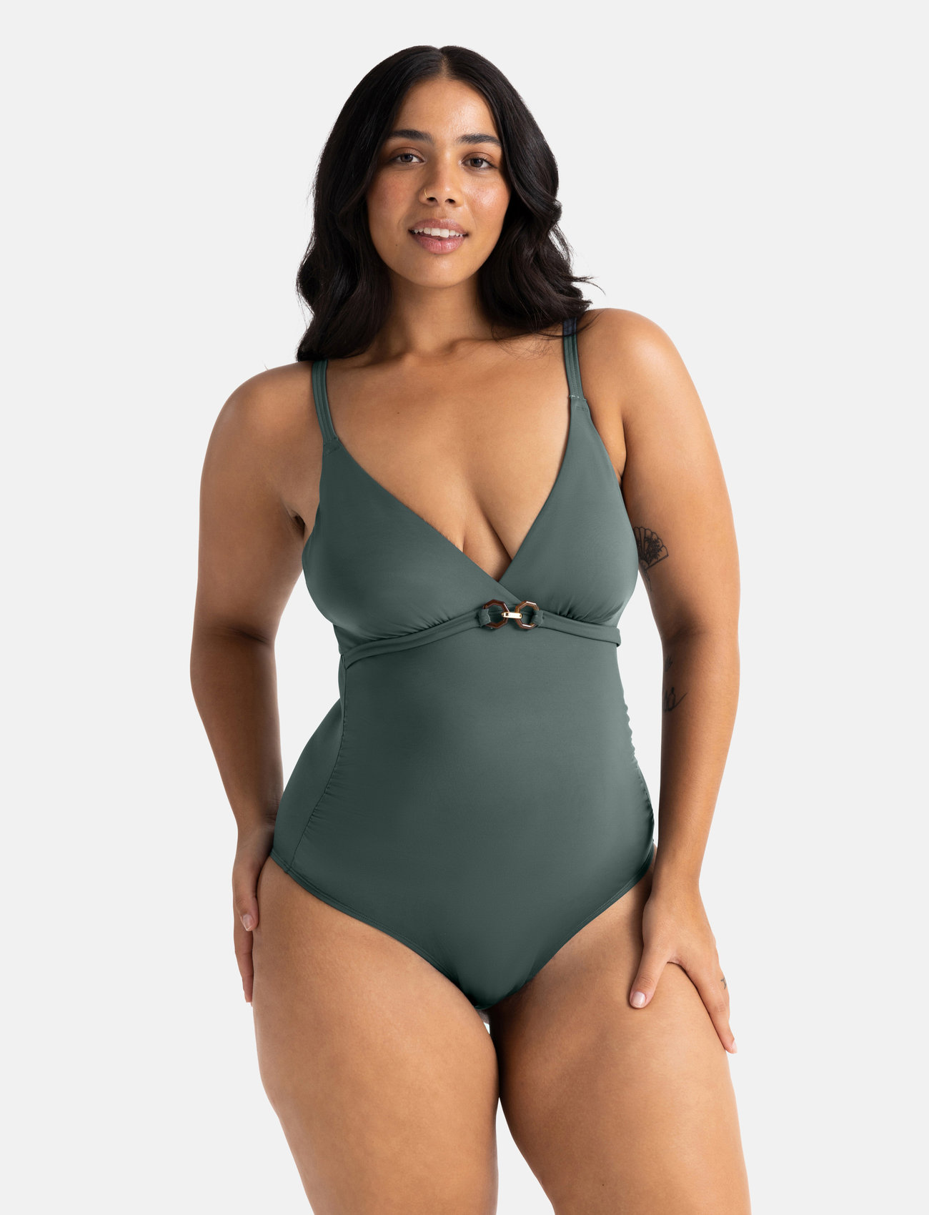 Dorina - ODA/MATERNITY MATERNITY SWIMSUIT - swimsuits - green - 1