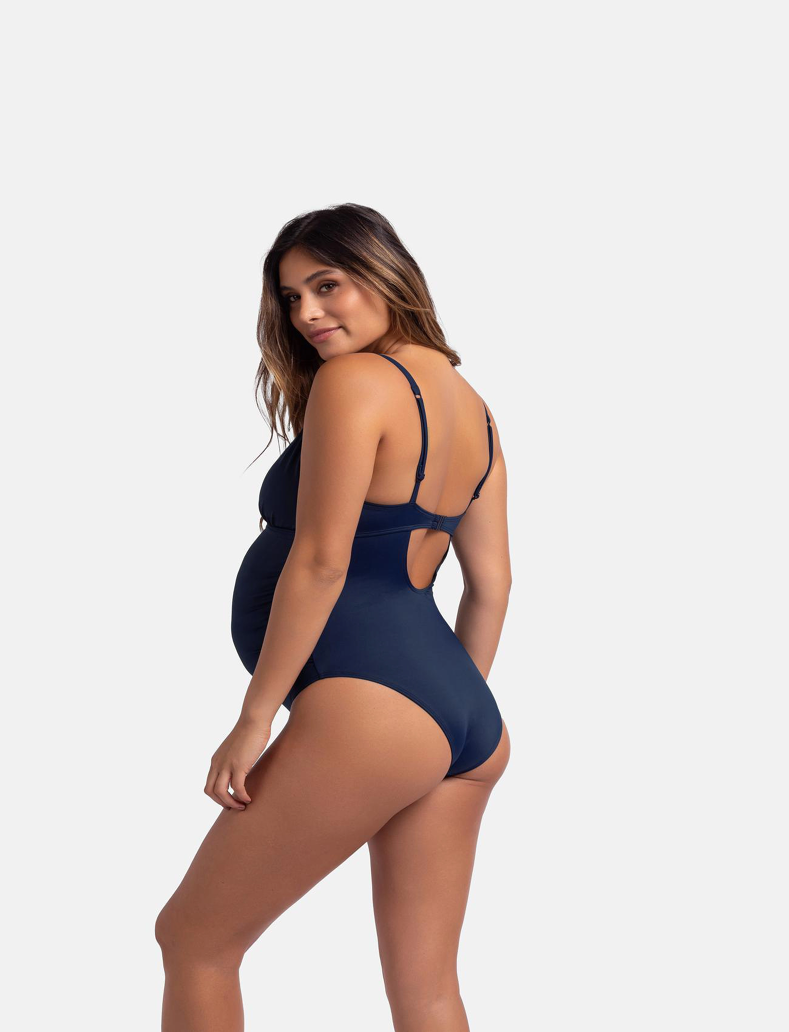 Dorina - MALI MATERNITY SWIMSUIT - ink - 3