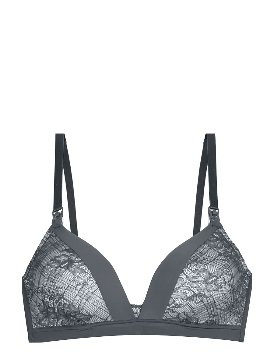 Dorina - MANVI LIGHT PADDED NURSING BRA - underkläder - grey - 1