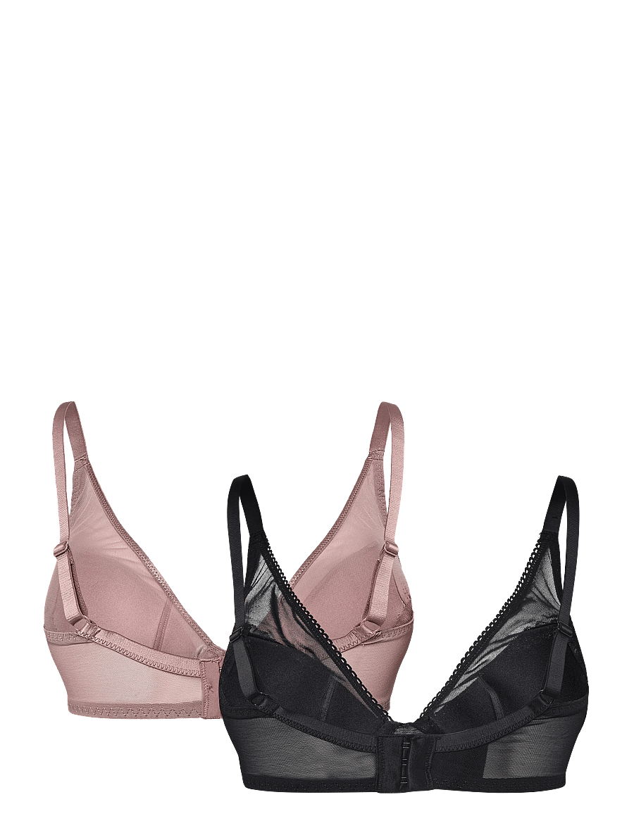 Dorina - Lincoln Deep_Plunge - sügava dekolteega rinnahoidjad - black/brown - 2