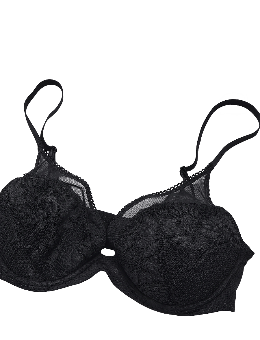 Dorina - Lincoln Deep_Plunge - sügava dekolteega rinnahoidjad - black/brown - 3