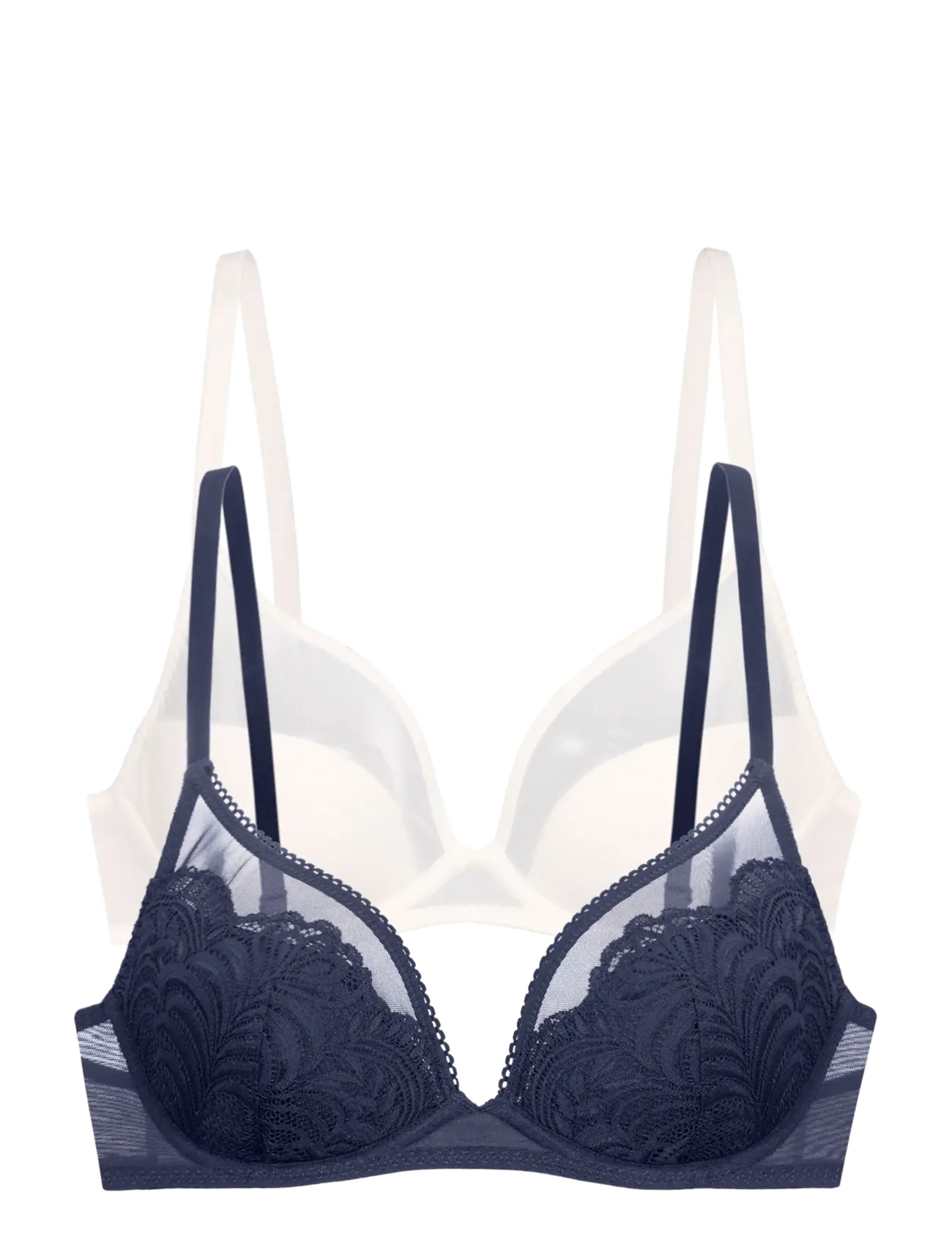Dorina - LINCOLN-2PP LIGHT PADDED PLUNGE - plunge bh:ar - blue/ivory - 1