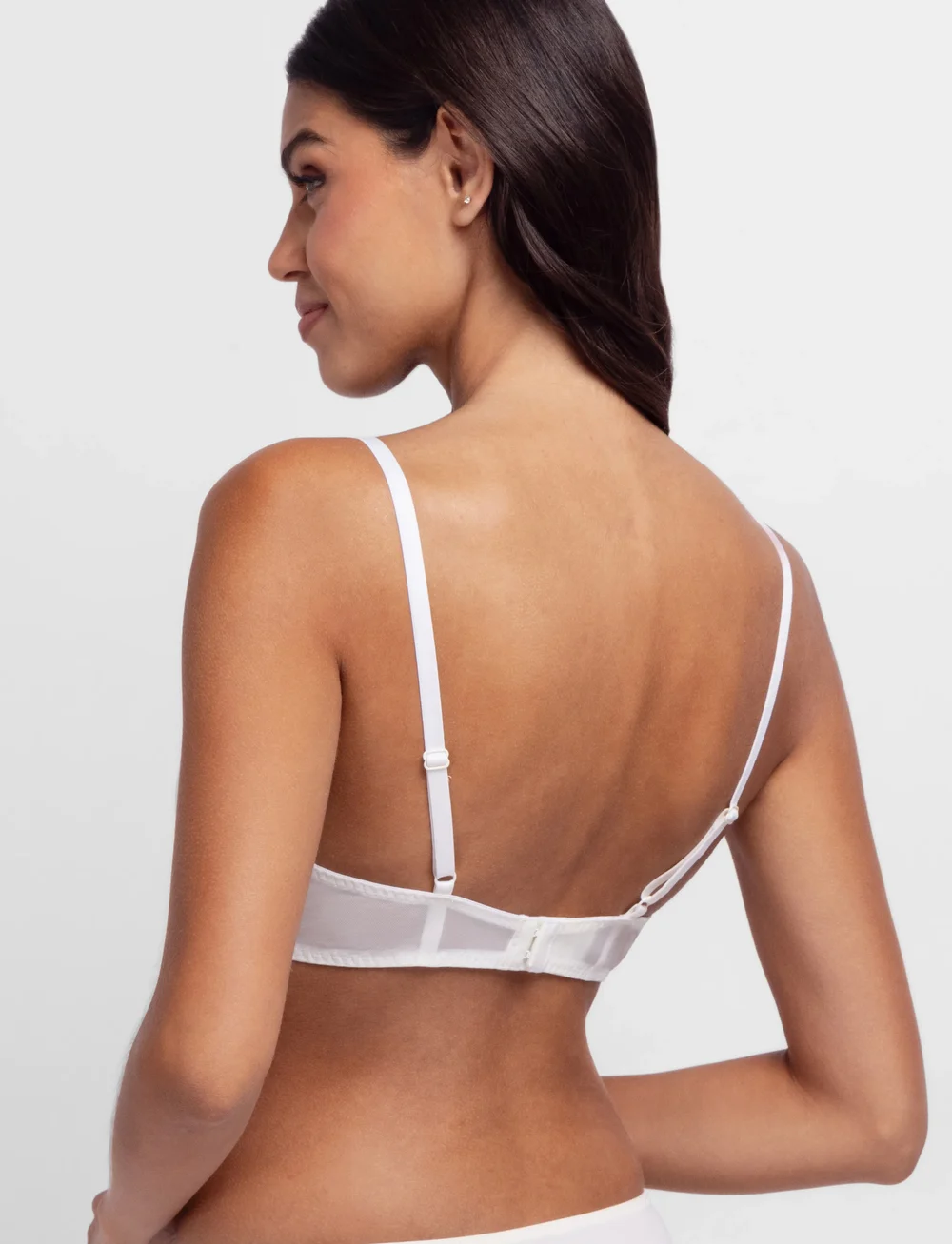 Dorina - LINCOLN-2PP LIGHT PADDED PLUNGE - plunge bras - blue/ivory - 4