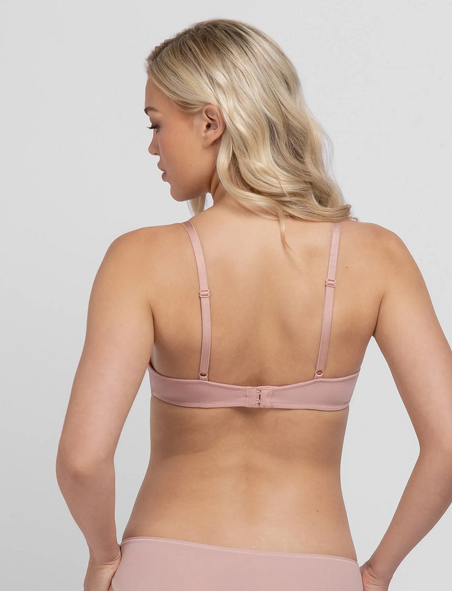 Dorina - NOA PLUNGE - gilios iškirptės liemenėlės - pink - 3