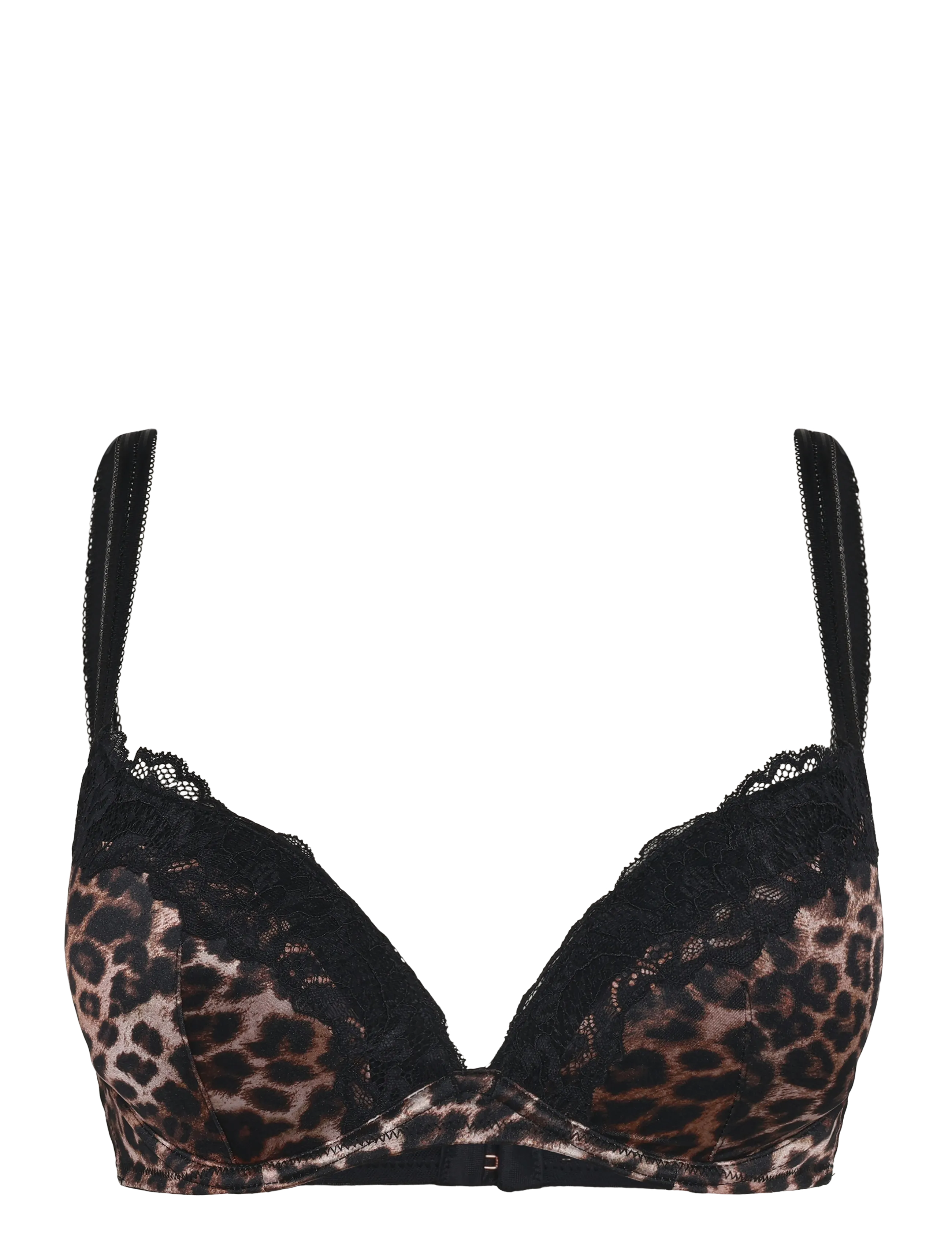 Dorina Origins-Shiny Micro Plunge - Push-Up BHs - BLACK PRINT / black