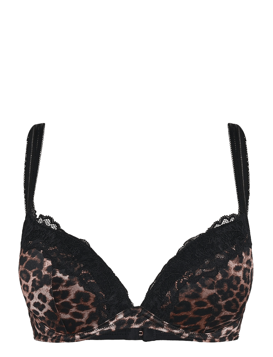 Dorina - Origins-Shiny Micro Plunge - plunge bhs - black print - 0