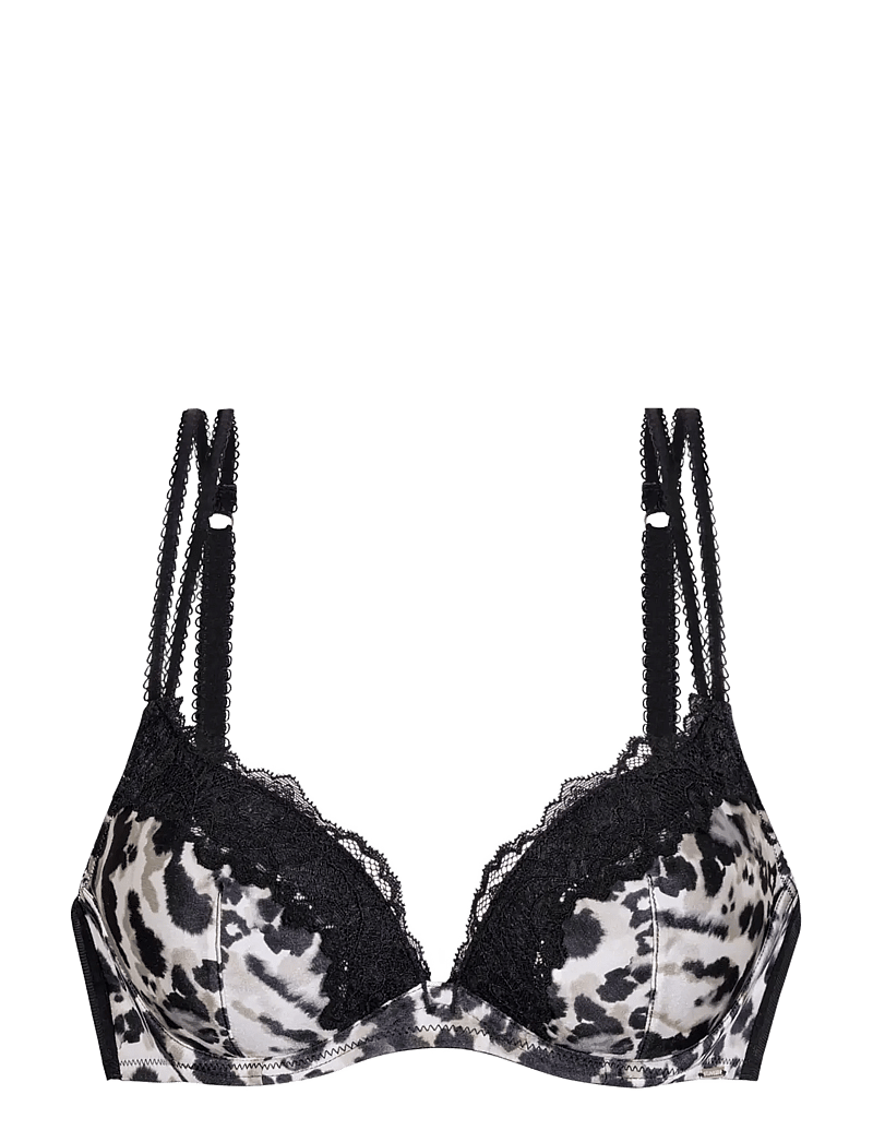 Dorina - ORIGINS-PRINT PUSH UP PLUNGE - die niedrigsten preise - black - 0