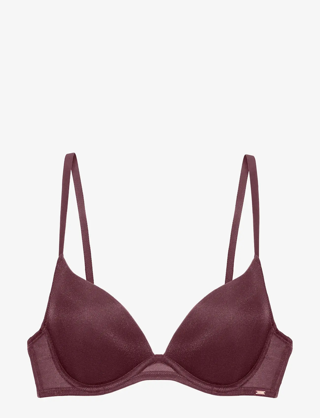 Dorina - ORIGINS-SHIMMER MESH PUSH UP PLUNGE - die niedrigsten preise - red - 0