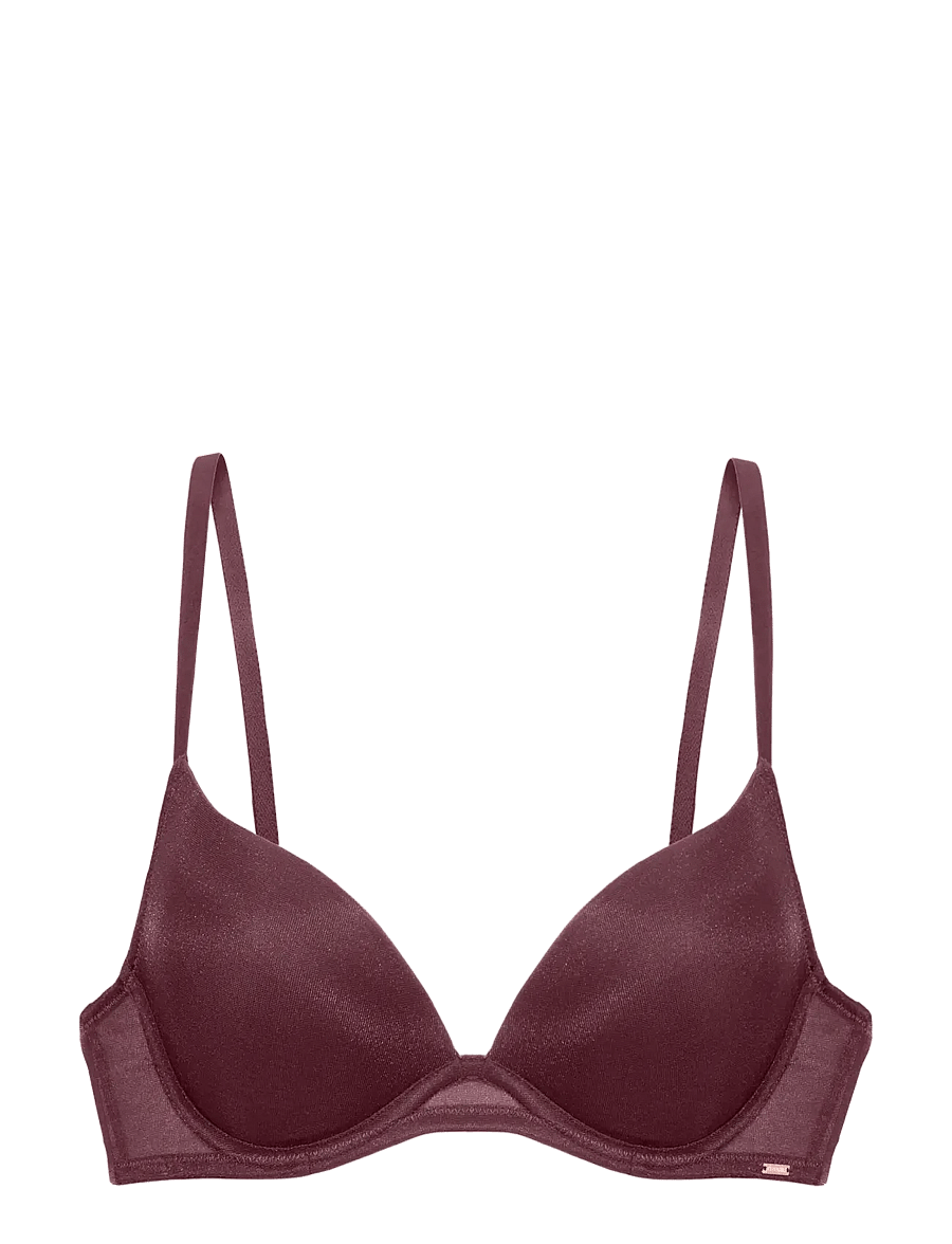 Dorina - ORIGINS-SHIMMER MESH PUSH UP PLUNGE - red - 1