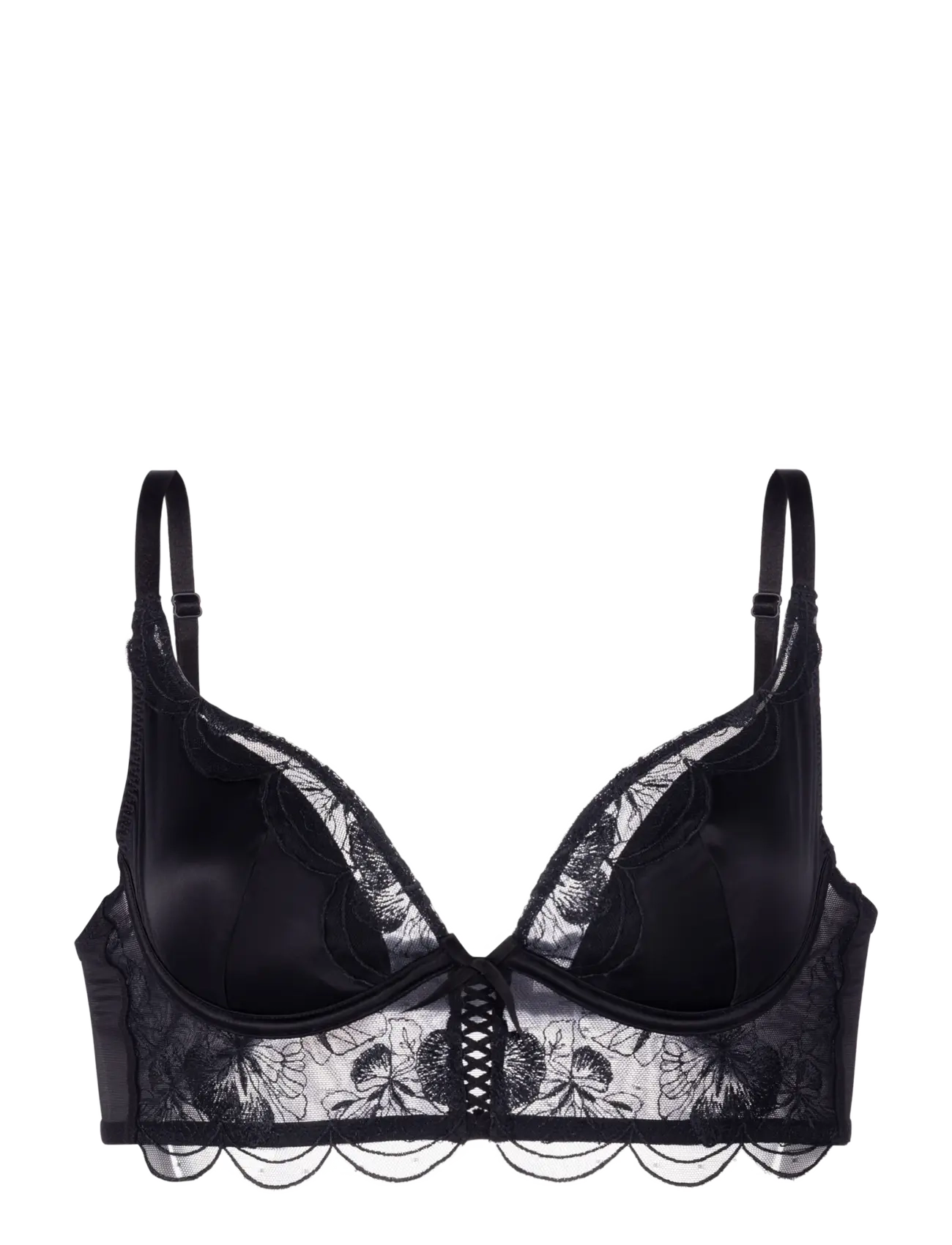 Dorina Delphine Plunge - Underkläder - BLACK / black