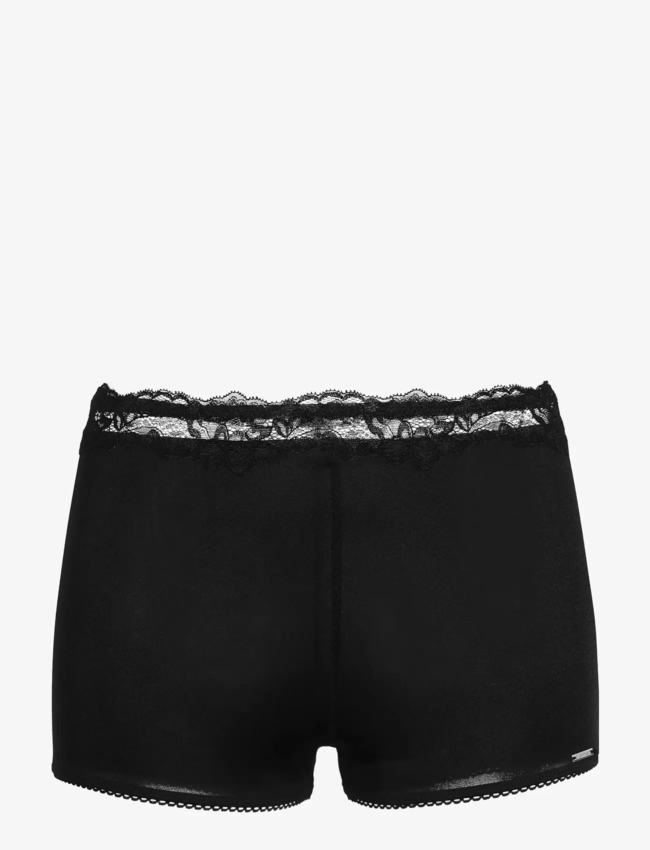 Dorina - ORIGINS-SHINY MICRO BOYSHORTS - hipsterid ja bokserid - black - 1